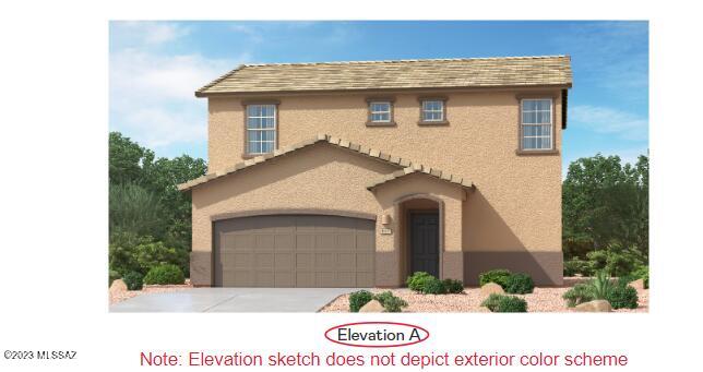 The first level of this two-story home is host to the Great Room, Kitchen and Dining Room, arranged in a convenient and contemporary open floorplan. A patio out back is ideal for enjoying outdoor meals with family and friends. Four bedrooms, including the luxe Owner's Suite, occupy the second floor. This home has been upgraded to our Luxury Flooring Tile Package which is tile throughout the home, leaving carpet in the bedrooms only. This home is complete Wifi heat mapping (engineering), eero Pro 6 - mesh wifi system, Ring Video Doorbell Pro,  smart thermostat, Level Bolt - the invisible smart lock and more!