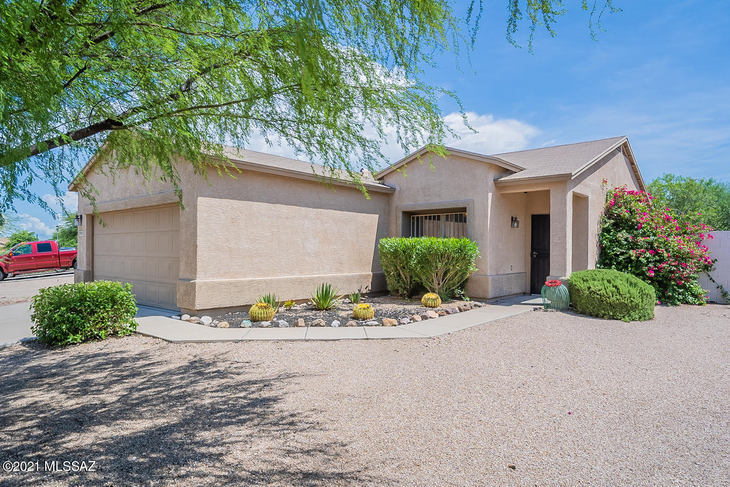 This spacious home sits on a huge corner lot, with a large landscaped backyard with covered patio. The open concept kitchen boasts new stainless steel sink and faucet. The updated stainless steel range hood over the stove allows for cooking a feast for while entertaining your guests in the living room filled with natural light from the high ceilings. This home has been a productive vacation rental! Would make a great traditional rental or buy as an owner occupant.