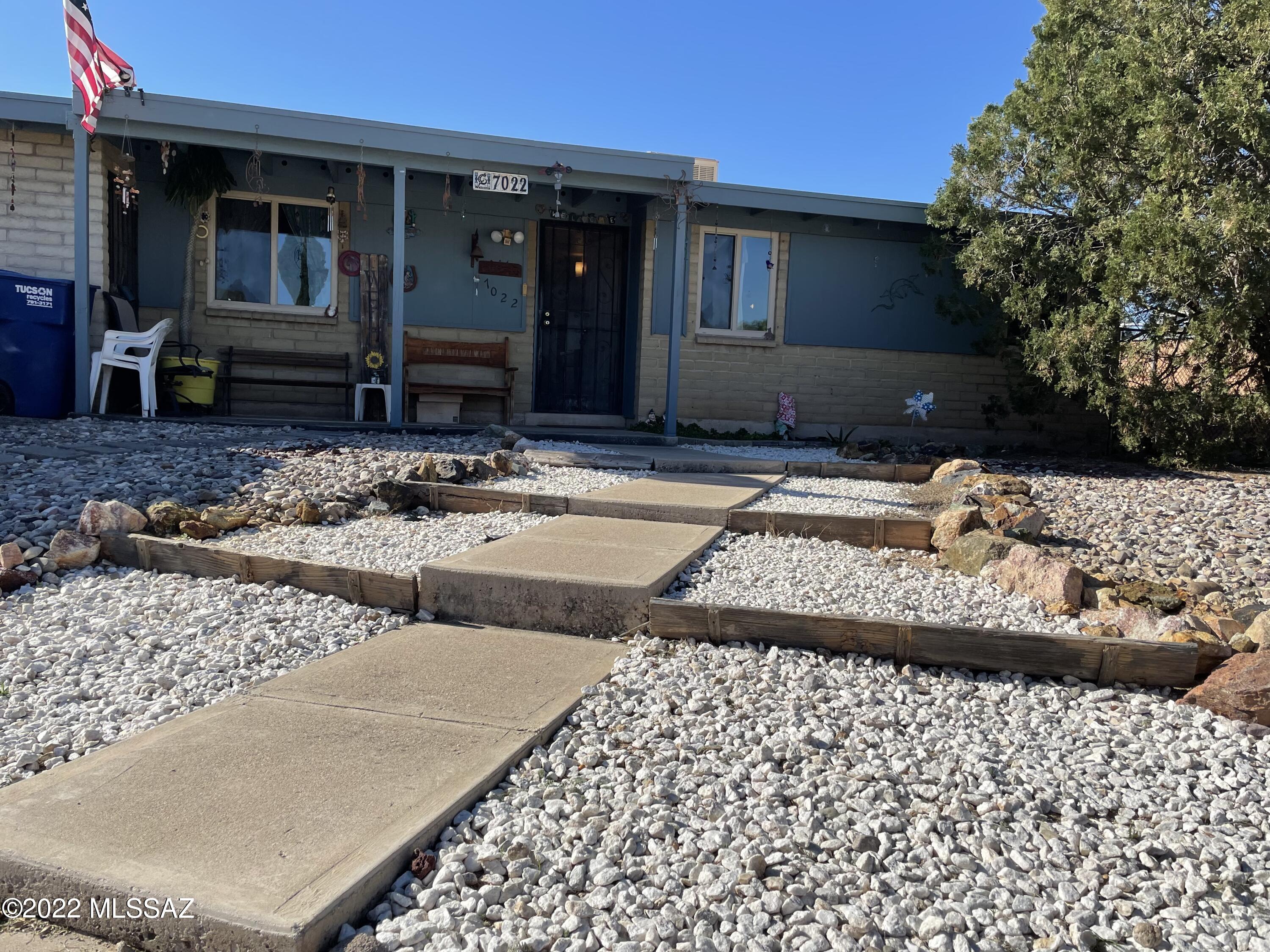 Charming 3 bed, 2 bath home with large workshop in convenient location. Situated on a cul-de-sac, this home offers a cozy family room with a wood burning fireplace, engineered wood flooring throughout main part of home, updated bathrooms, gas range and dual pane windows. Large enclosed yard with covered & paved patio, dog run, and a detached 282 sq ft Workshop. Close to parks and shopping.