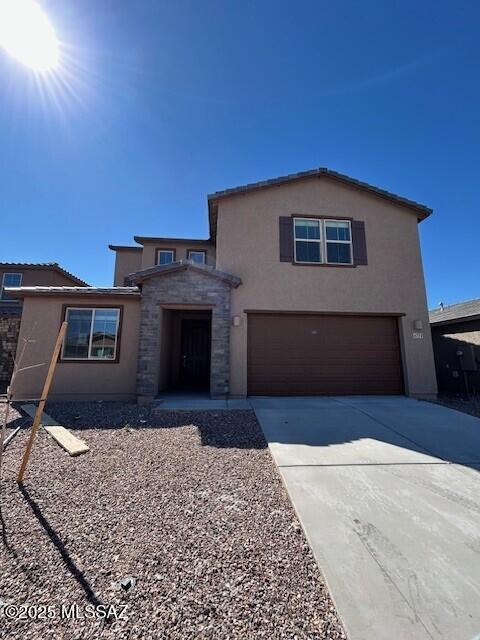 The first level of this two-story home showcases a generous open floorplan shared between the family room, kitchen and nook, offering direct access to the covered patio through sliding glass doors. A versatile office is situated just off the dining nook, while a flex space is found just off the entryway. Three bedrooms surround the loft upstairs, including the luxe owner's suite which is comprised of a restful bedroom, en-suite bathroom and walk-in closet. The home features upgraded kitchen countertops and upgraded cabinetry throughout. Our homes come with the Rinnai Tankless Water Heaters, Post-Tension Foundation, Taexx built-in pest control system, Radiant barrier roof decking, 2'' Faux Wood Blinds and more!