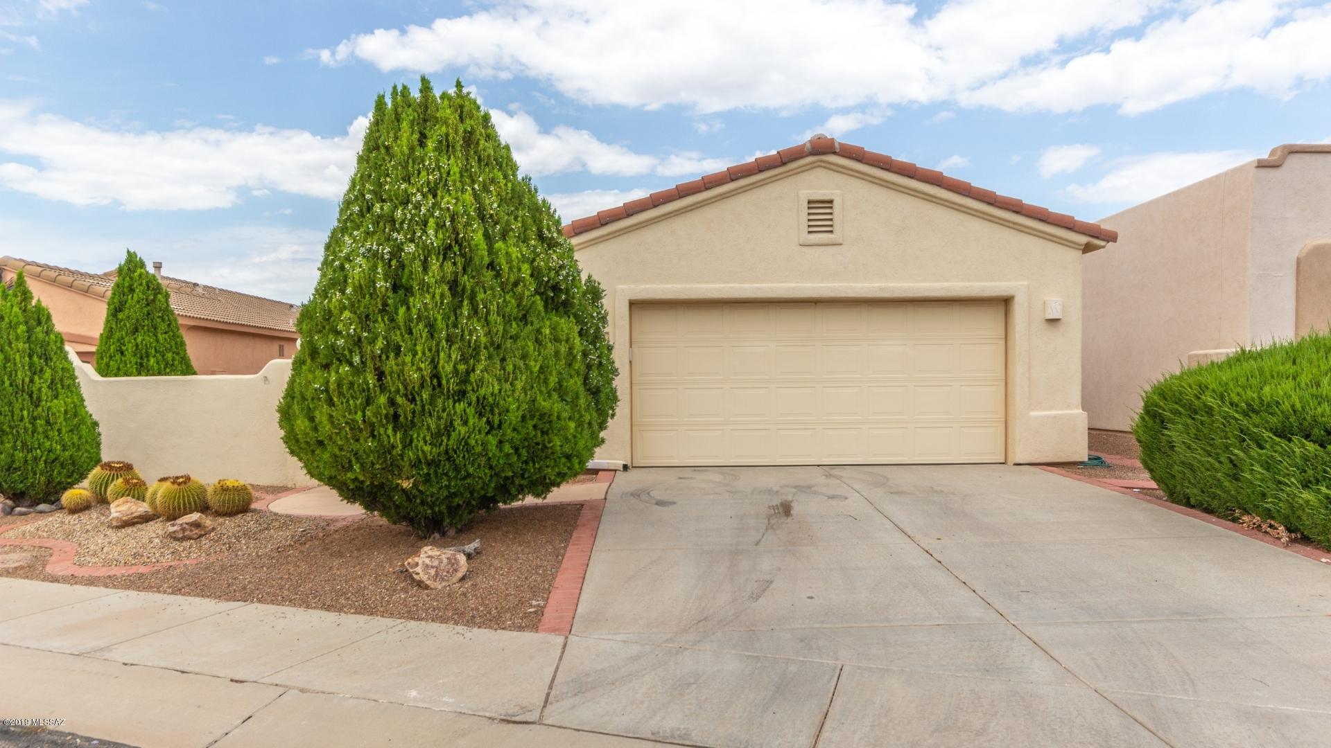 This 2 bedroom, 2 bathroom one level home with a 2 car garage is move in ready.
