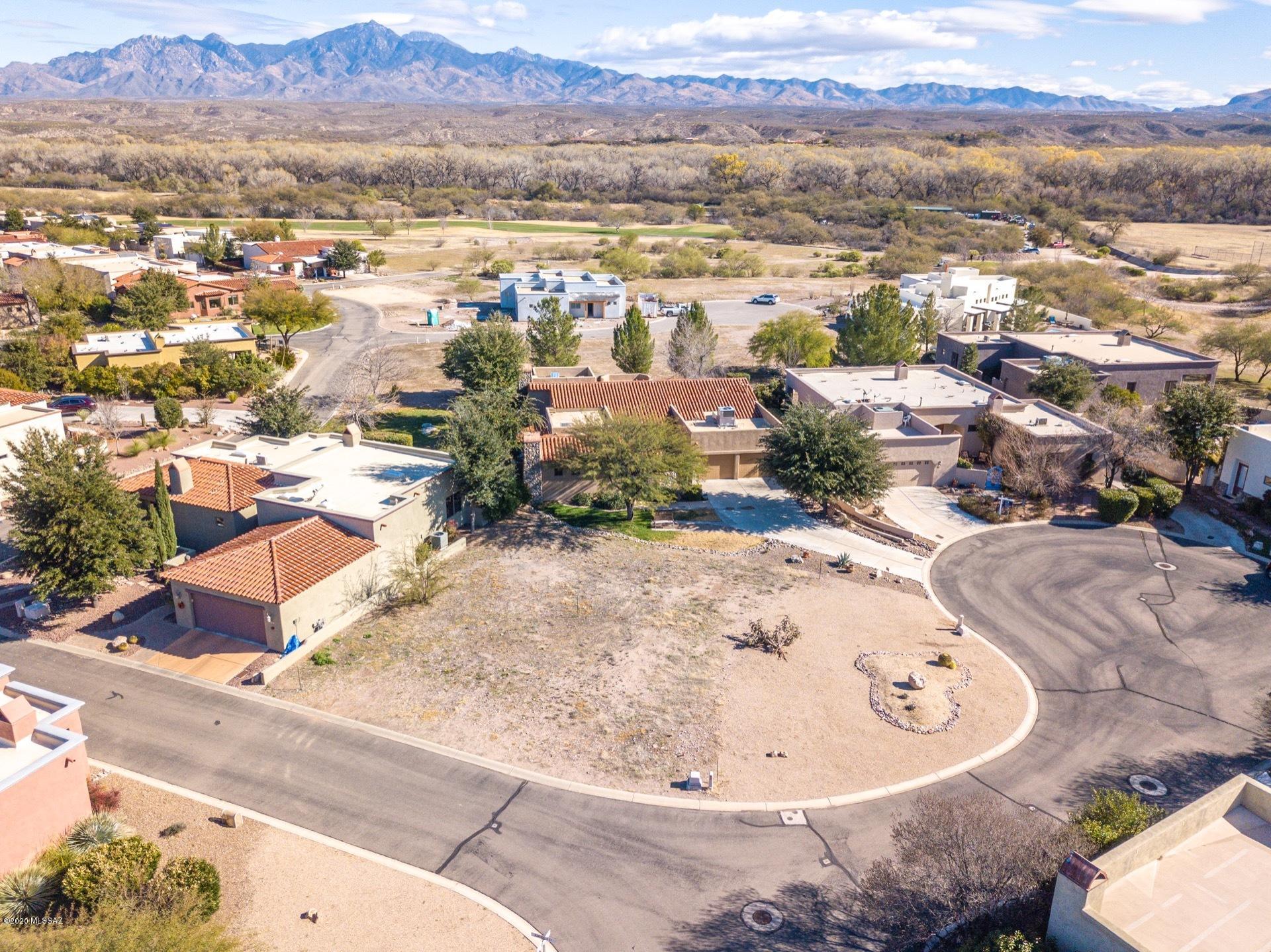 This lot is nestled in the Sanctuary neighborhood at the Tubac Golf Resort and is fully improved with water, gas, electric, phone and sewer.  This property is near the Golf Resort, Spa as well as shopping in the Historic Village of Tubac.  Many outdoor activities allow you the opportunity to enjoy the Southern Arizona weather with birding, hiking, golf and tennis all nearby!''