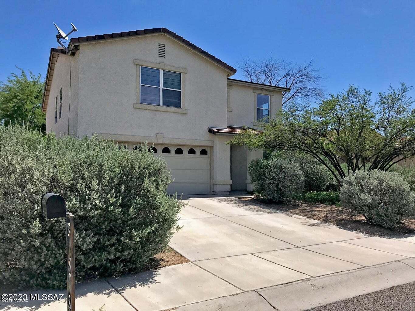 HUGH Continental Ranch home!  4 Bedrooms, (5?),   3 Baths and an Extra Family Room upstairs.
     Property is very close to El Rio Neighborhood Park which connects to The Loop. HOA covers 2 pools, 2 spas and park.   
 Listing Agent is related to Seller.