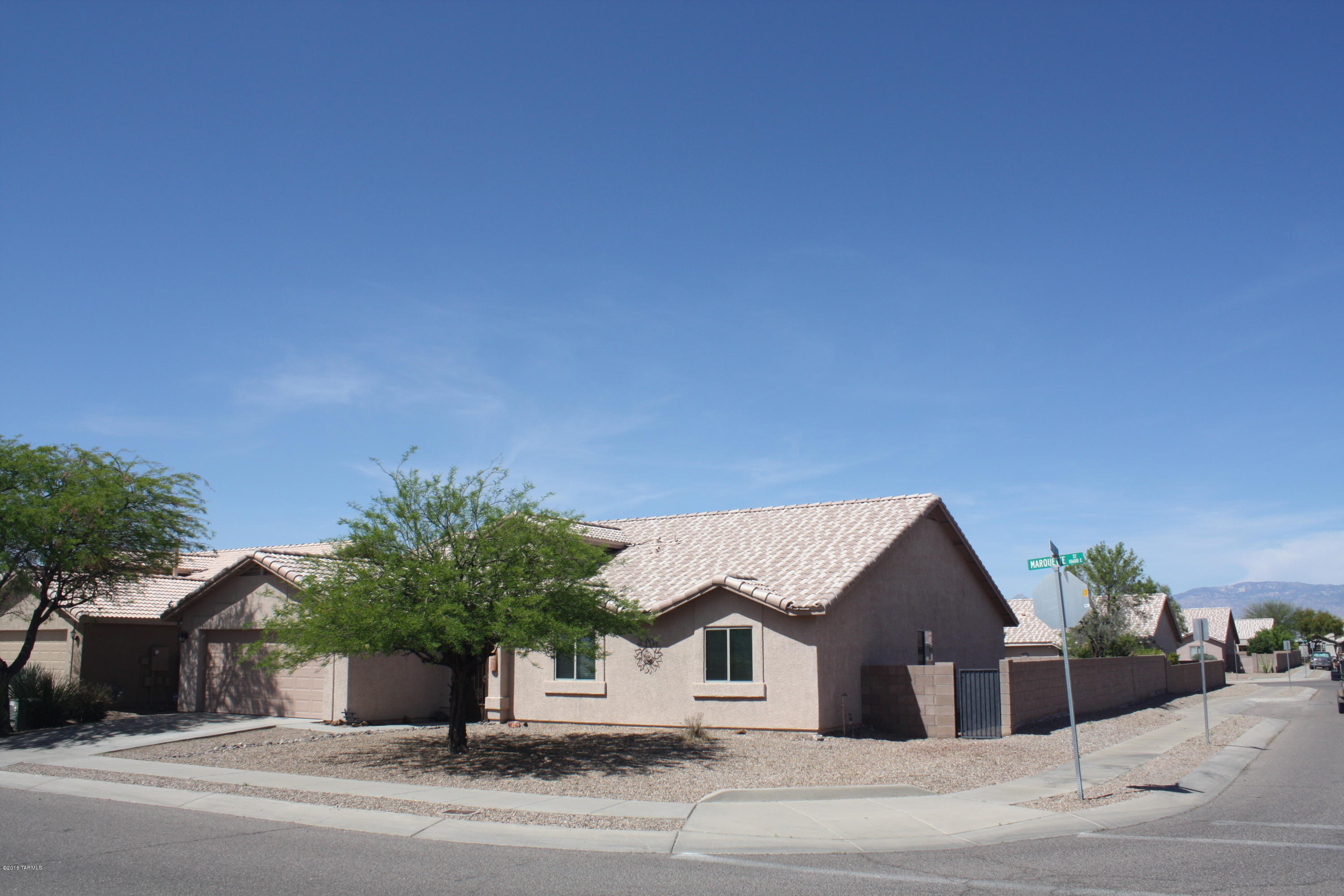 Wonderful 4 bedroom home in desirable Mesquite Ranch. Easy walk to Senita Valley Elementary and Rincon Vista Middle Schools. You will love your private pool with the summer heat coming on. A separate office/den with built in desk and a wall bed for guests. This is a great home in a great area! Alarm installed and may be activated at tenants cost.