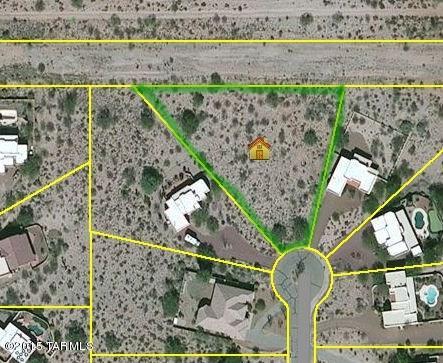 Wonderful residential lot in Antler's Crest Estates.  This lot is a premium perimeter view lot on a cul de sac for maximum privacy and boasts gorgeous Rincon Mountain views.  Subdivision is nearly built out with custom and semi-custom homes, great pride of ownership community and only a handful of lots available left to build a new home on.  RV garage is possible in this community. Low HOA fees, great flat lot with N/S orientation, nice vegetation, paved road and Vail School District. Call LA or Co-LA for more information.