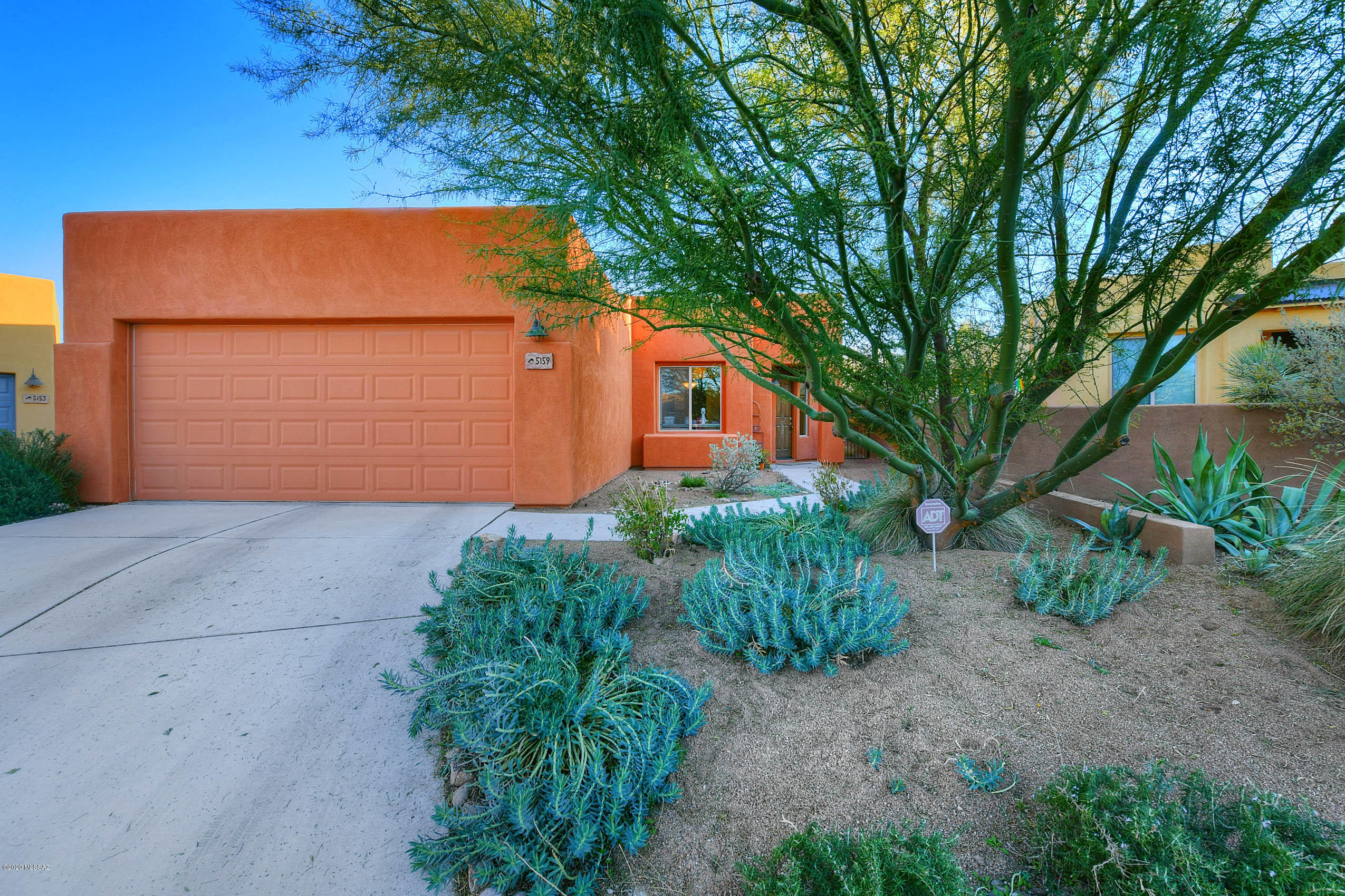 Charming 3 bedroom, 2 bath Civano North Ridge, award winning Pepper Viner Home located on a rare to find cul-de-sac area.  Perfect home for young couples or retirees ready to downsize. Turn key ready with a back yard that backs up against a tree lined wash that allows for extra privacy with covered patio and a side yard that includes a rose, jasmine and grapevine covered gazebo for entertaining or relaxing.  House is solar ready.  The Civano neighborhood offers a pool, recreation/community center with kitchen facilities, playground, tennis court, and is just a short walk to dog friendly community garden, pathways, neighborhood center and more.  Easy access to Davis Monthan AFB, Vail schools, Raytheon and I-10.