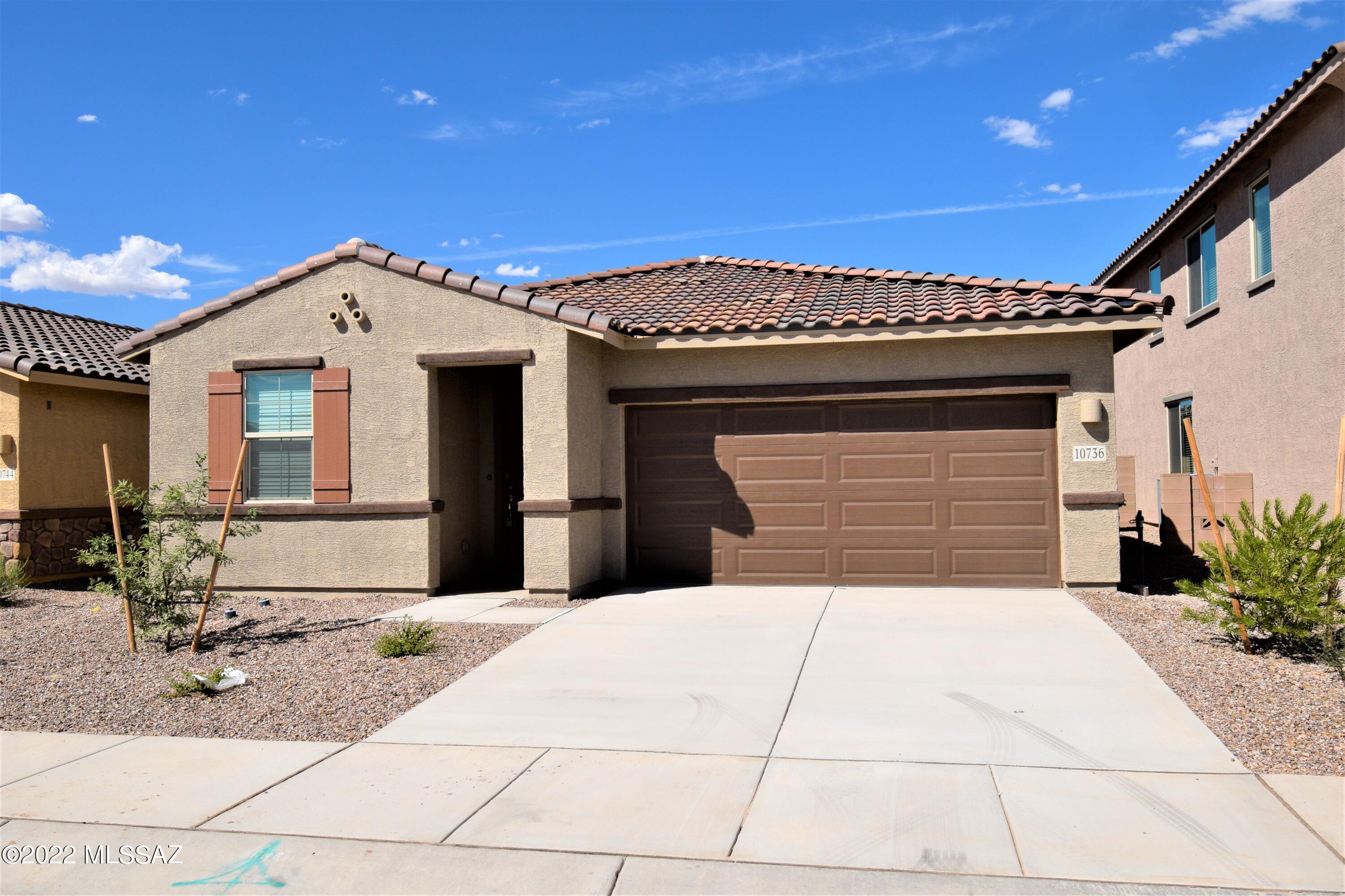 NEW BUILT NEVER LIVED IN HOME!!! Come see this amazing floor plan with 4 beds and 3 full baths plus a flex/teen room space. The Meritage 2027 floor plan has 4 bedrooms and one has it's own guest en suite bath and closet. True split floor plan. Home backs up to running trail with mountain views. Come see this new home today and be the first to live in this beautiful community, for less than you can purchase!