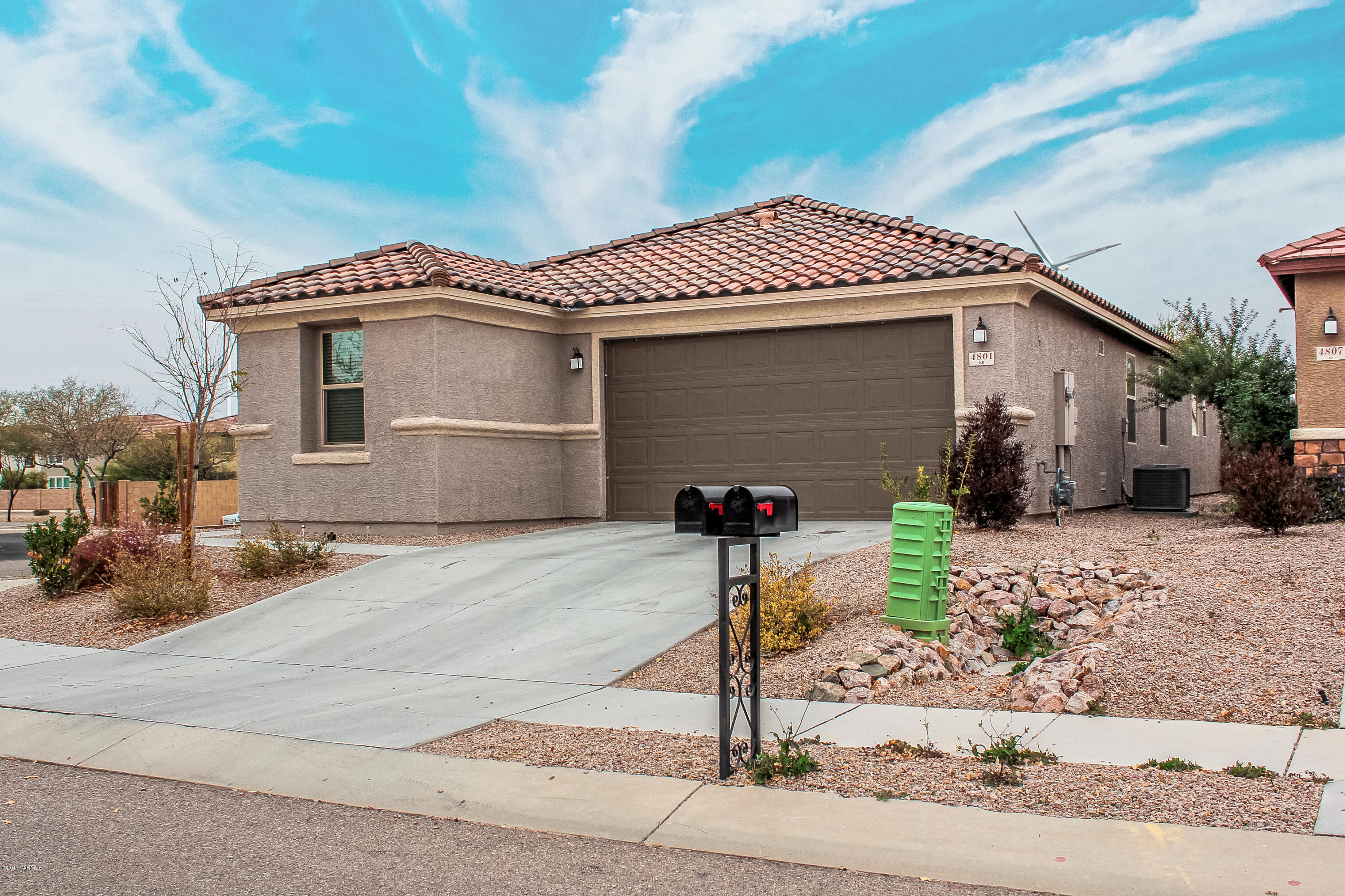 This home will hit all of your check marks! This upgraded 3Bd/2Ba den home has it all. Spacious open floor plan, 9ft ceiling, granite kitchen, upgraded kitchen cabinets and stainless steel appliances. Bathrooms have executive height upgraded vanities with marble tops. Mast bedroom has walk in closet, master bath has garden tub and separate shower. Large guest bedrooms, 1 with walk in closet. Ceramic tile in living areas and carpet in the bedrooms. Ceiling fans throughout. Window blinds with a liftime warranty. Den is large enough for his and hers work space. Separate laundry room complete with front loading washer and dryer. Dual pane windows. All of this plus the amenities of Rancho Valencia. Parks, jogging trail, basketball, volleyball, covered ramada, BBQs and play areas. Convenient to schools, shopping and easy access to I-10