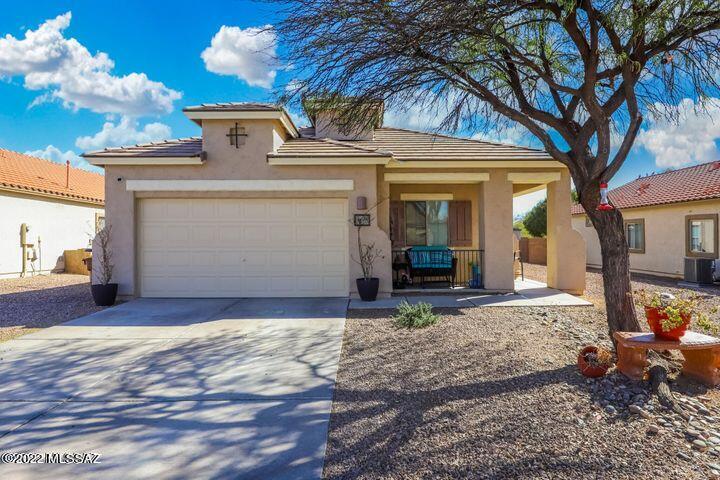 This stunning 3 bedroom has been
upgraded head to toe.  This home boasts a smart thermostat, and a new water softener that is paid for.  New kitchen cabinets and hardware, an apron sink, quartz countertops, a kitchen chandelier, a new smart wifi stove, fridge and microwave.  All new flooring/ tile and laminate, upgraded baseboards, new ceiling fans, and new paint.  Both bathrooms have been remodeled.  The outside has BBQ area, pergola and a shed.  All new landscape and plants in back. Large, large back yard!