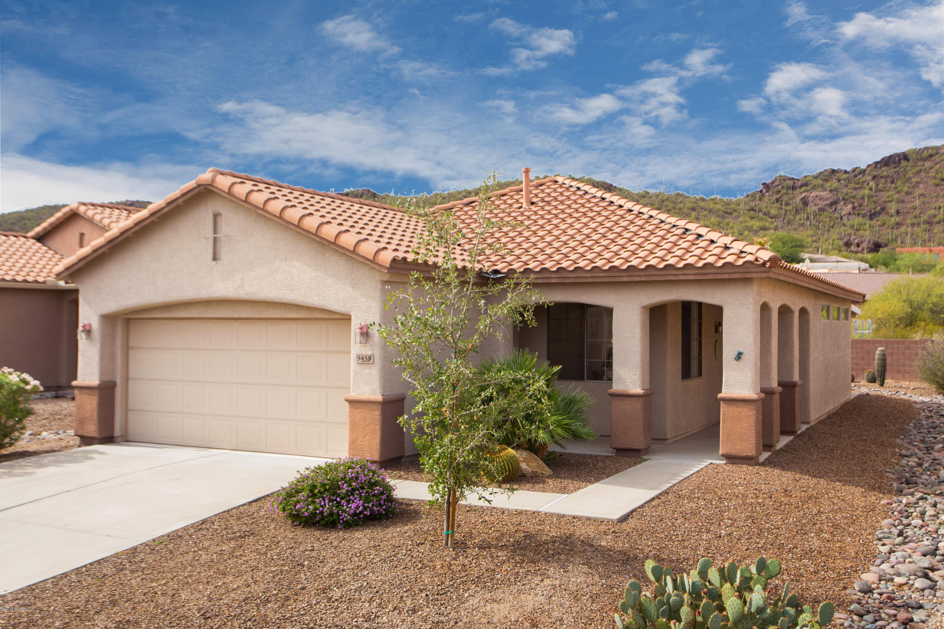 Super Sharp and Clean As a Whistle, This Sunflower Beauty is Ready for You to Call It Home! Open the Door to the Spacious Open Floor Plan with Clerestory Windows, Fresh Paint and New Neutral Carpet Throughout! Amazing Saguaro Studded Mountain Views Are Yours to Enjoy from Throughout the House and on the Lovely Patio! You'll Love the Many Community Amenities Which Include Pool, Spa, Recreation Center, Kitchen Facilities, Tennis Courts, and More! All Appliances Are Included so You Can Move Right In! Priced to Sell!