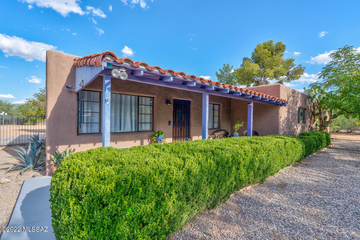 Looking to buy a home in one of Tucson's desirable neighborhoods? This split floor plan, 4 bed, 2 bath home is your chance to own in San Carlos. If the original exposed beam ceiling doesn't sell you, the classic touches and modern updates will. The lot is well over half an acre, offering plenty of opportunities to expand. Take a dip in the pool to cool off during the warmer days and enjoy the peaceful and private backyard. If you want to live in the heart of Tucson, while also being surrounded by the Sonoran Desert, you won't want to miss this desert oasis.