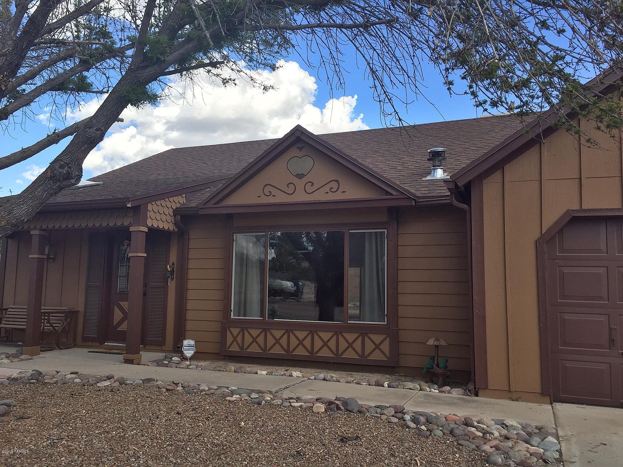 Beautiful open floorplan, vaulted ceilings, light & bright w/ upgraded kitchen. Professional series convection oven, refrigerator & microwave 2 yrs old, newer lighting package, ceiling fans in all rooms, interior paint Jan 2014, exterior paint May 2015. 60 gallon hot water heater 2 yrs old. Large master bedroom w/ space for office or sitting area.  Large master bath w/ walk in closet, double shelf closet hangers added, dual vanity, spa tub & separate walk in shower. Wood burning stove in living room, Newer front window & kitchen slider, Kitchen island has cabinets all around, Huge back yard, shed or play house with electrical & loft.  New motor for AC Jan 2014. 30 year roof w/ 15 years left.  Patio roof recoated a month ago. Double gate to side yard with plenty of room for RV and toys!