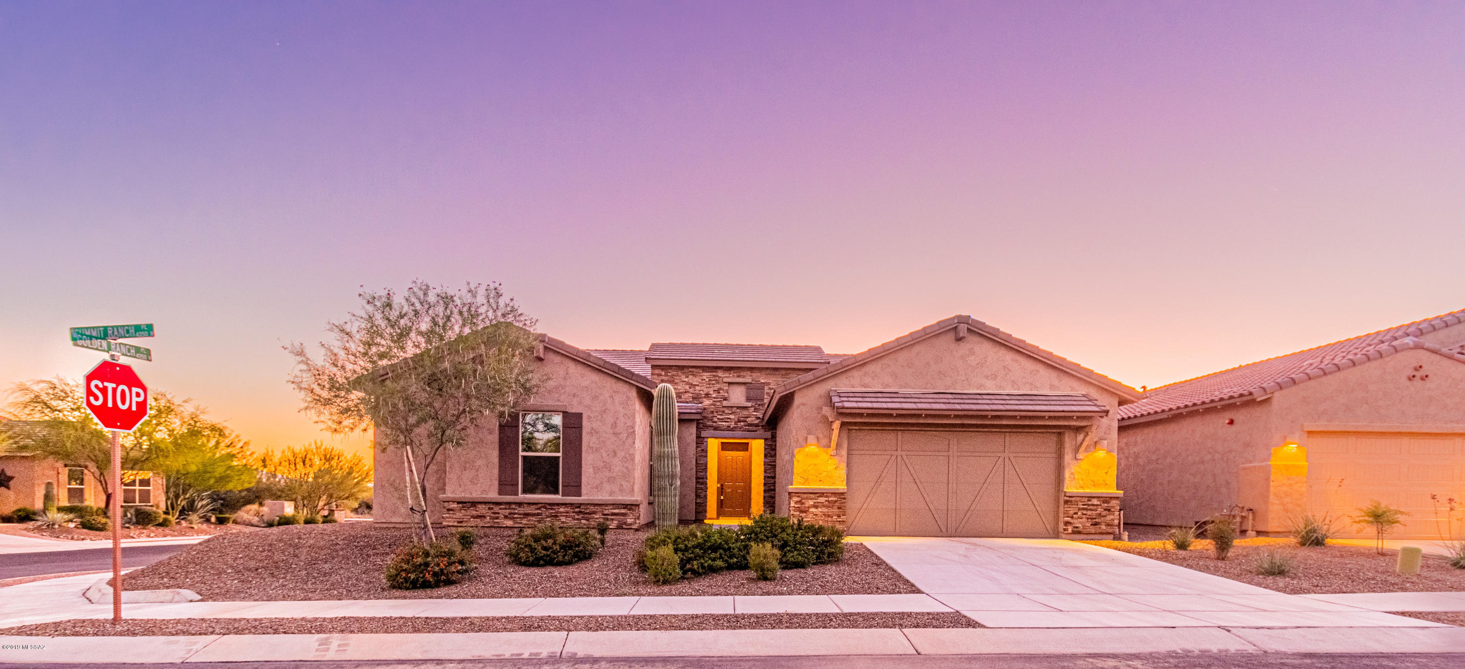 Range pricing.  Seller will accept or counter any offers between $385,900 - $392,900. Gorgeous home with pool and custom features! Refreshing pool with waterfall, large covered patio for relaxing and/or entertaining! Fabulous eat-in kitchen with huge island, wine storage room, double ovens, stainless steel appliances, tons of cabinet space, custom lighting, and TWO pantries! Kitchen opens up right into giant Great Room. Master bath has glass shower, dual sinks, separate toilet room, great natural lighting! Guest bath has dual sink and tub/shower combo.  3 bedroom with 
 a Den that could easily function as a 4th bedroom. Laundry Room has a nice folding areas right outside the room.  Finished tandem 3 car garage. This fabulous house is gorgeous and move in ready!