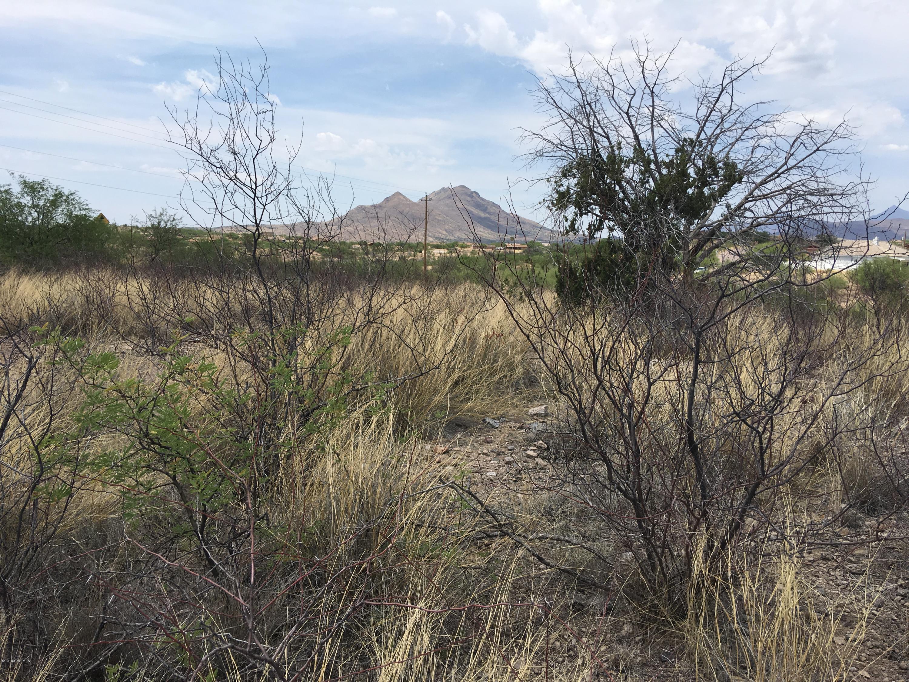 Panoramic views in all directions from nice building site in popular SE Rio Rico. Near schools, shopping, restaurants, and easy access to Rio Rico and I-19. Utilities at lot line or nearby.