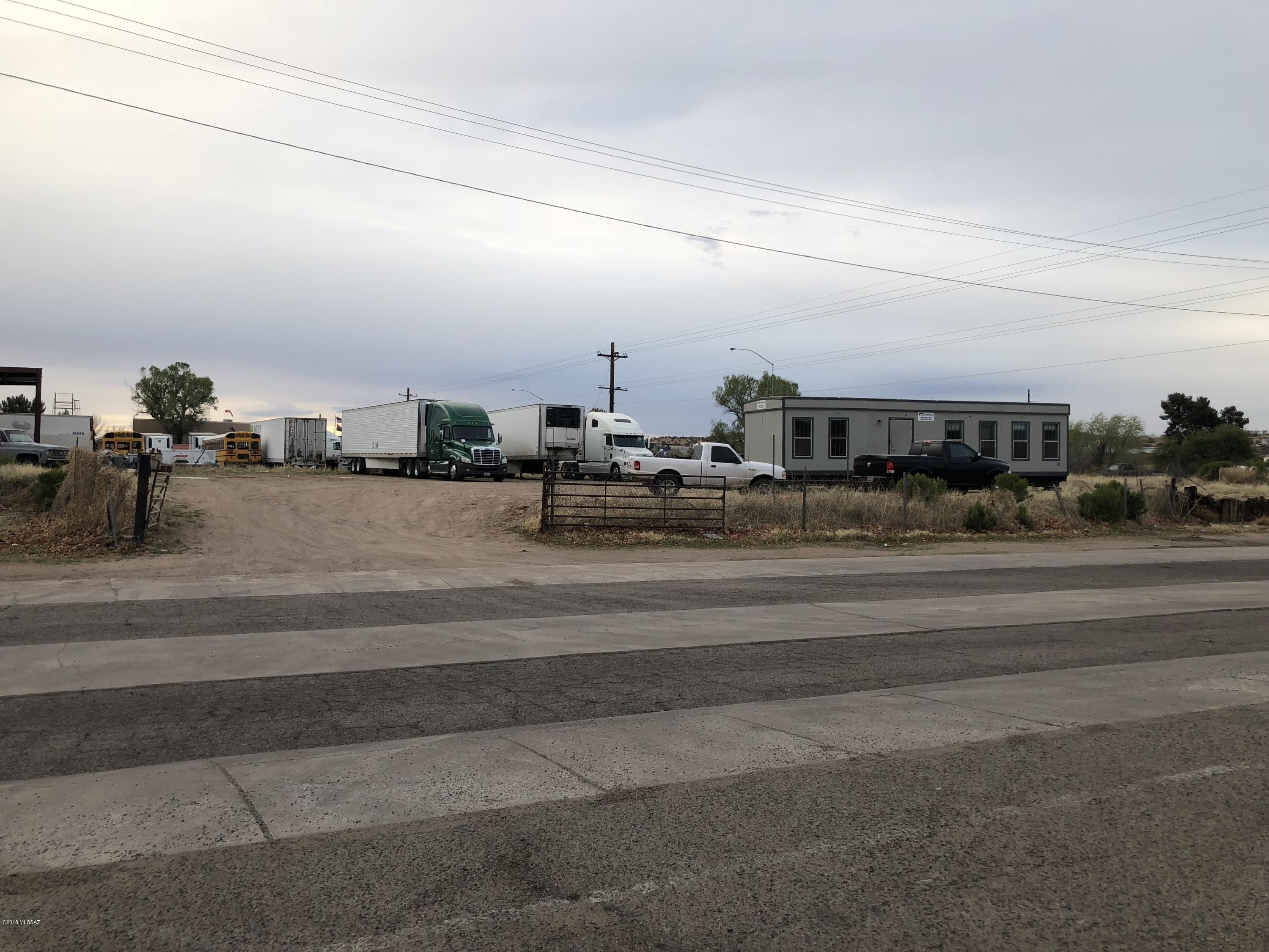 Great opportunity to own a usable corner lot with great street exposure in Nogales, AZ. This commercial lot can be used to start a small business or be used as parking for trailers. Don't wait to show your buyers, this property wont last long.