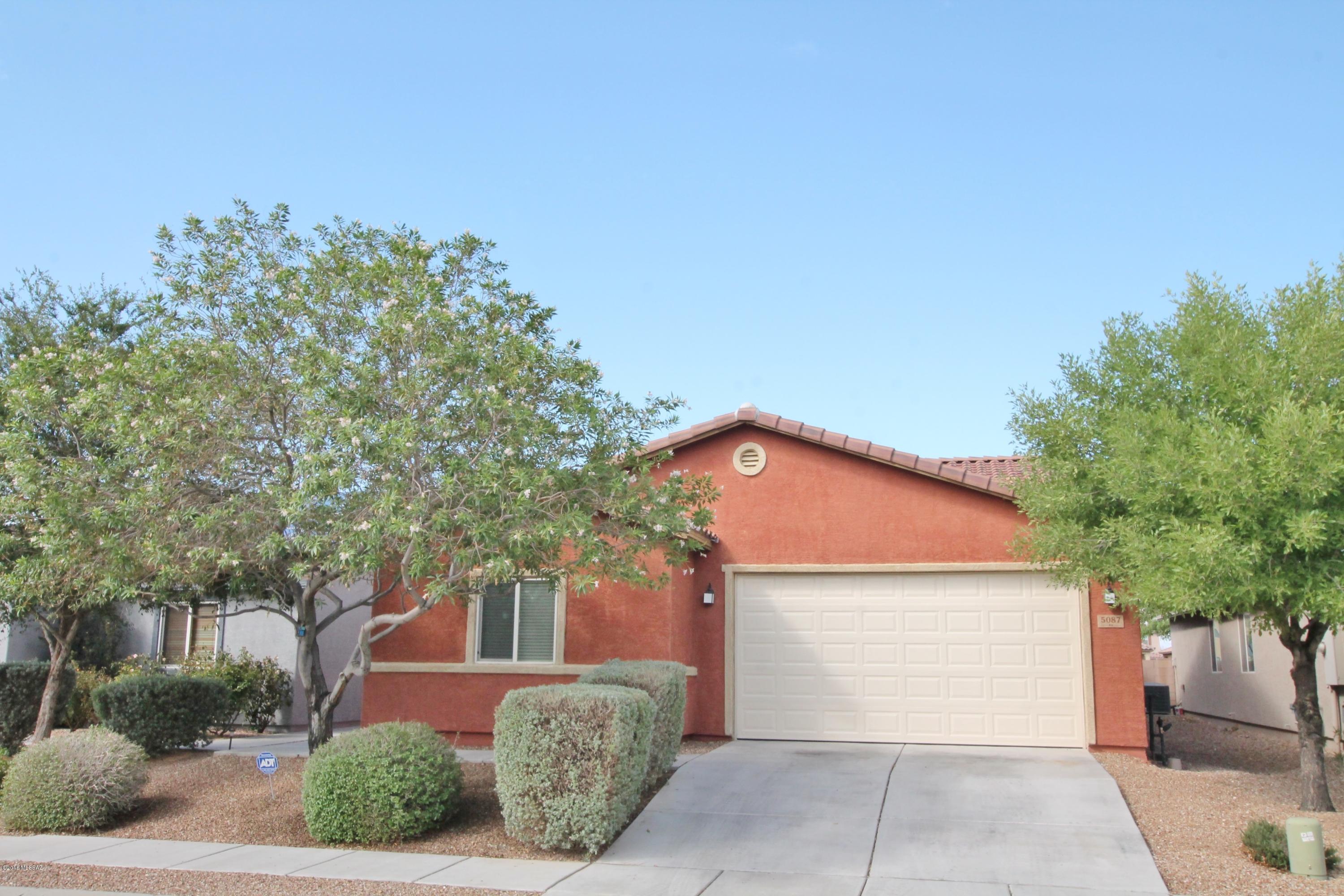 This is an amazing opportunity in the desirable Rancho Valencia community. Easy access to I-10 means you can get to downtown, jobs, the University of Arizona and more quickly. Multiple parks, picnic areas and sport courts allow for a lot of outdoor recreation. Entertain in the shady, north facing back yard, which backs up to common area and gives you more privacy. Tile in all the living areas with carpet only in the bedrooms. Low maintenance tile roof. Priced to sell.