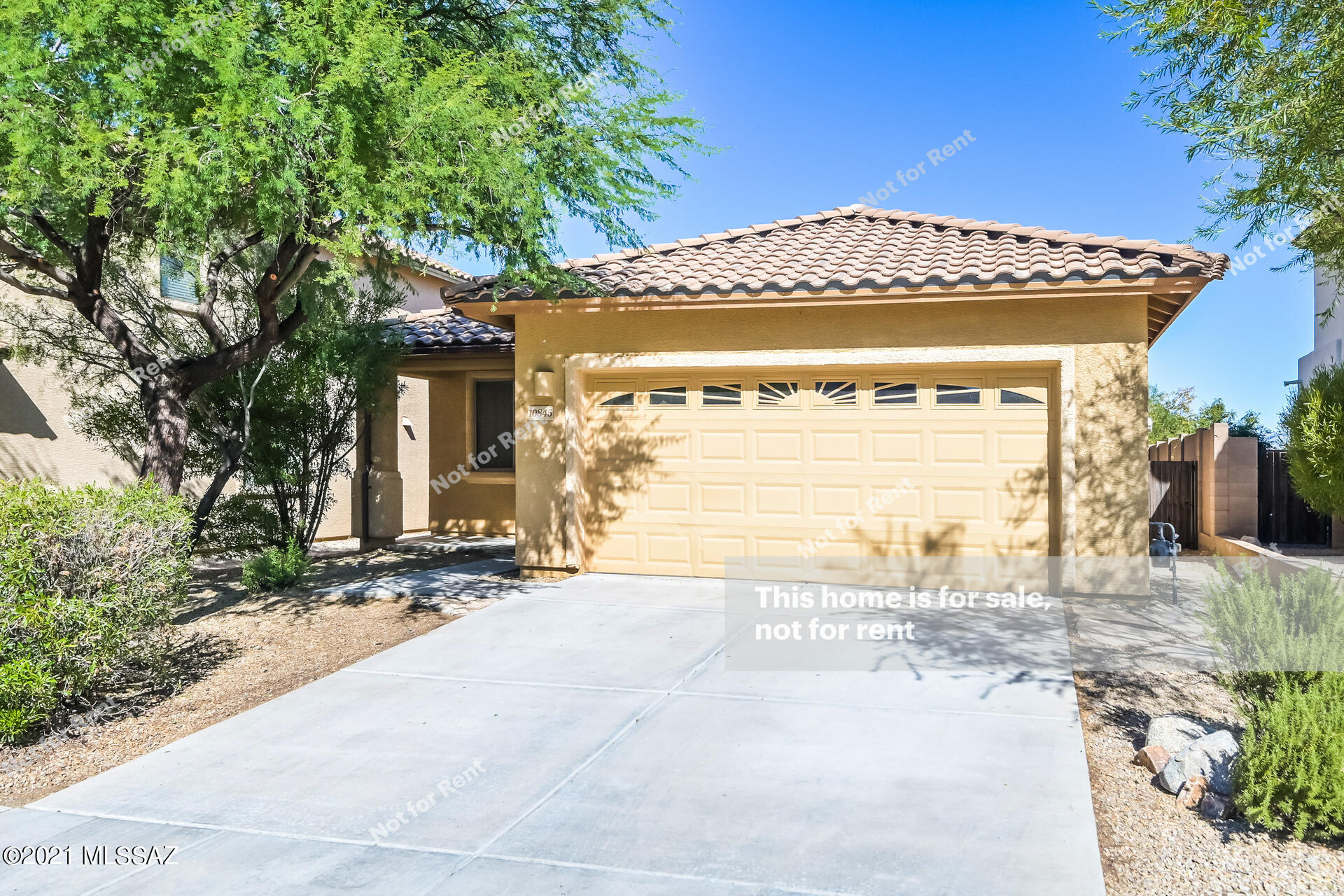Oh wow! Gorgeous one-story with great location is now on the market! This fantastic home offers great curb appeal, mature landscape & a 2 car garage. Step inside to discover a sizable living/dining room, stone-like tile floor, & soothing palette. The kitchen has direct access to the back patio & offers black appliances, ample wood cabinets, & plenty of counter space. Primary bedroom has plush carpet, a walk-in closet, & a private bathroom. Out the back, you'll find a covered patio & an extended flagstone patio perfect for relaxing after a long day. This beauty is in a fantastic community with fantastic amenities & within walking distance from the Park. What are you waiting for? A deal like this won't last!
