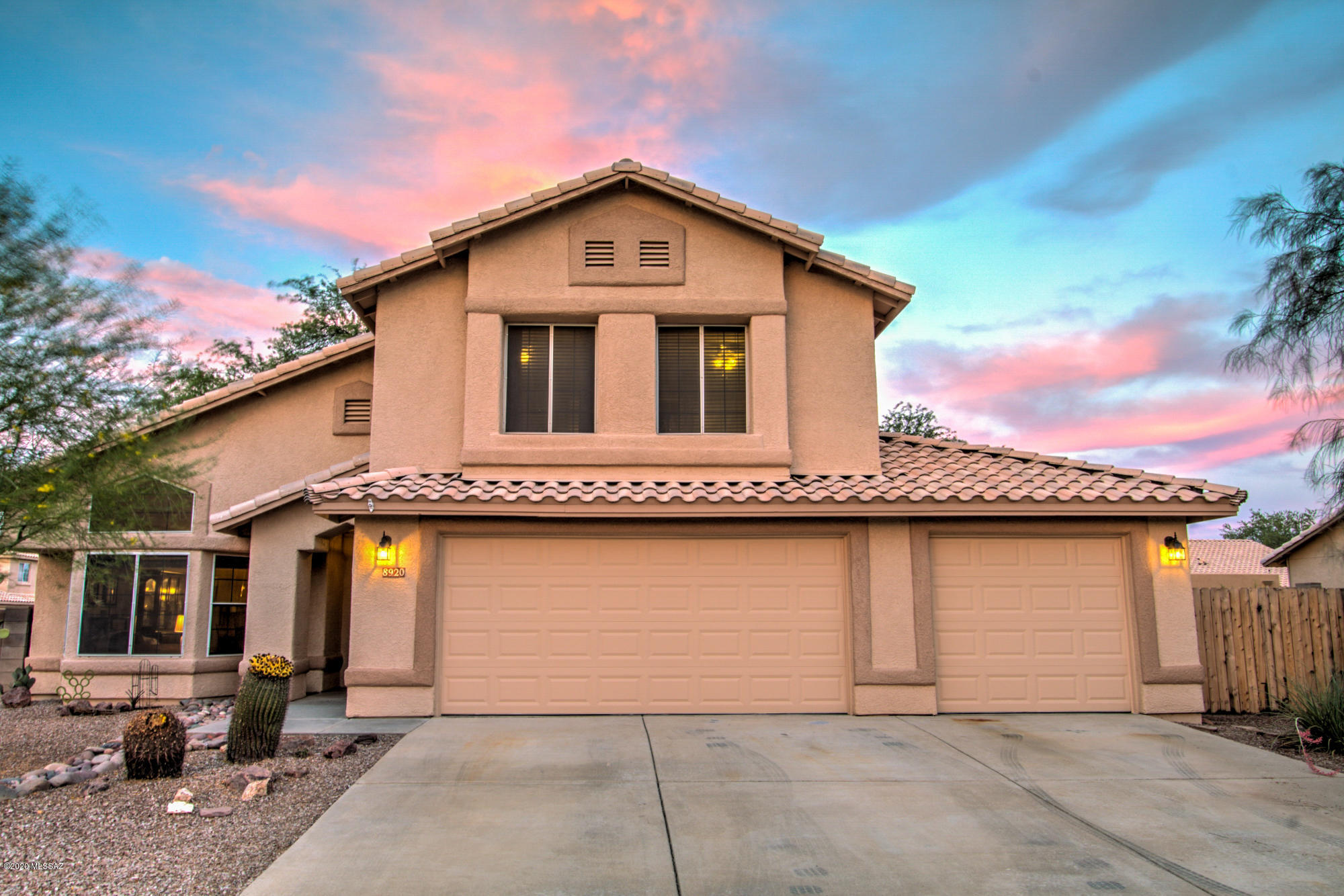 Come home to this beautiful and completely remodeled 5 bed 3 bth 3 car home in the desirable Continental Ranch. This home checks all the boxes with upgraded Pex plumbing throughout, remodeled kitchen with granite countertops, remodeled bathrooms, dual 19 seer high efficiency AC units complete with Trane Clean Effects whole house filtration system, upgraded high efficiency 50 gallon water heater, solar screens on bedroom and west facing windows, new paint/floors throughout, and new insulated garage doors. This home is efficient, very well cared for, and beautiful. Downstairs features large living and family rooms, kitchen, bath, and huge 5th bedroom. As you travel upstairs you will find a spacious master suite, incredible remodeled bathrooms, and sizable guest bedrooms. See Virtual Tour 2 Community Pools, park, and clubhouse. 
Home Upgrades:

Kitchen Remodel: Complete remodel with Thomasville hardwood/plywood cabinets (no MDF) with self-close drawers, granite counter top, under counter lights, LED ceiling can lights, tile floor.

Bathrooms remodeled: All 3 bathrooms remodeled. New insulated enameled-steel bathtubs in 2 of the bathrooms with tile enclosures. Bathrooms updated with hardwood/plywood cabinets (no MDF), new sinks, faucets, and drains, updated lighting, wood-look tile floors, and quartz counter tops.

Water: replaced all polybutylene pipes with PEXs, updated pressure regulator, and replaced shutoff valves with stainless steel ball type with work performed by licensed plumber who pulled permit and achieved inspection sign off. Upgraded water heater to 50-gallon energy efficient water heater. Installed water softener. Installed Sprinkler system with Wi-Fi sprinkler controller.

Air Conditioner: upgraded to Trane ultra-efficient 19 SEER units (uses 36% less energy than standard 14 SEER units). Separate units for upstairs and downstairs provides improved zonal temperature control and energy savings. Trane Clean Effects air filtration system installed on both units removes up to 99.98% of airborne particles as small as 0.1 micron.

Solar Screens: solar screens installed on bedroom windows and west facing windows to decrease cooling costs

Flooring: new flooring throughout the house

Garage Doors: new insulated garage doors installed