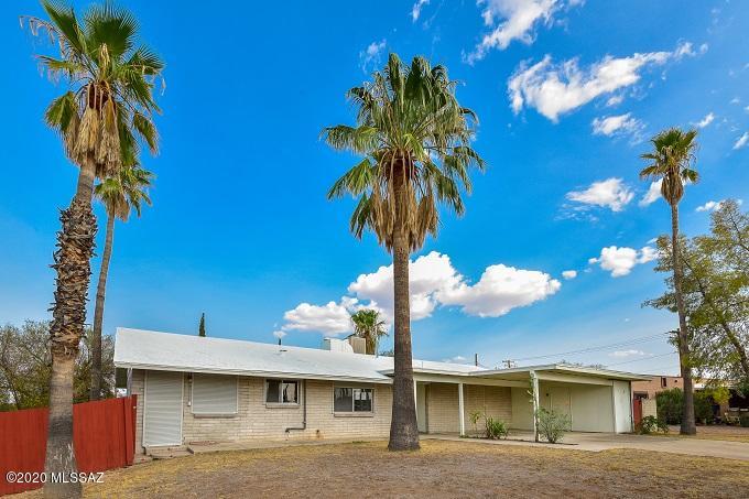 Save thousands on this central solid block HUD Home.  A rare find. Located near 22nd Street  and Kolb Road. Great potential, mid century design. Affordable living for the budget-minded. Spacious 4 bedrooms, 2 baths, plus an Arizona room. Central location, solid block home & convenient to everything. No HOA Rules. This home is a great value for the modest price. Great value. Investors welcome when status is extended.  Note buyers will be responsible for utility turn-on and any required permits for utility connect and re-winterization fee. Buyer to verify all info. Lead Base Paint Addendum Required. Per FHA appraiser:  lot size is 8,789 sq ft.