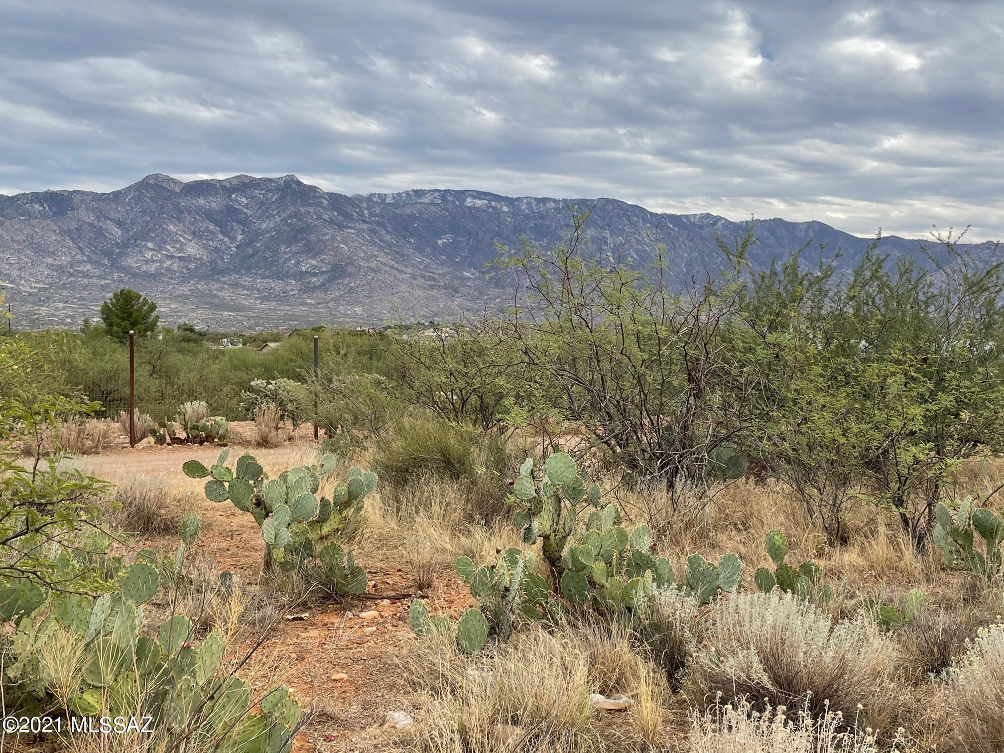 ENORMOUS LOT with GORGEOUS NATURAL DESERT and INCREDIBLE MOUNTAIN VIEWS!!! Zoning allows for LOT SPLIT(S)! Buyer to validate. Over 2.5 ACRES! You'll find FLAT usable space with a Desirable Rectangular Configuration. Renovated 1997 3/2 Double- Nice and 1985 3/2 Single-Wide. The third home-site is vacant with amazing mountain views. This one has the BEST View of ALL. Put your home there and collect the income from the other two homes. This is a Terrific property for INVESTORS. There are ENDLESS Possibilities. No HOA! Welcome Home!!!