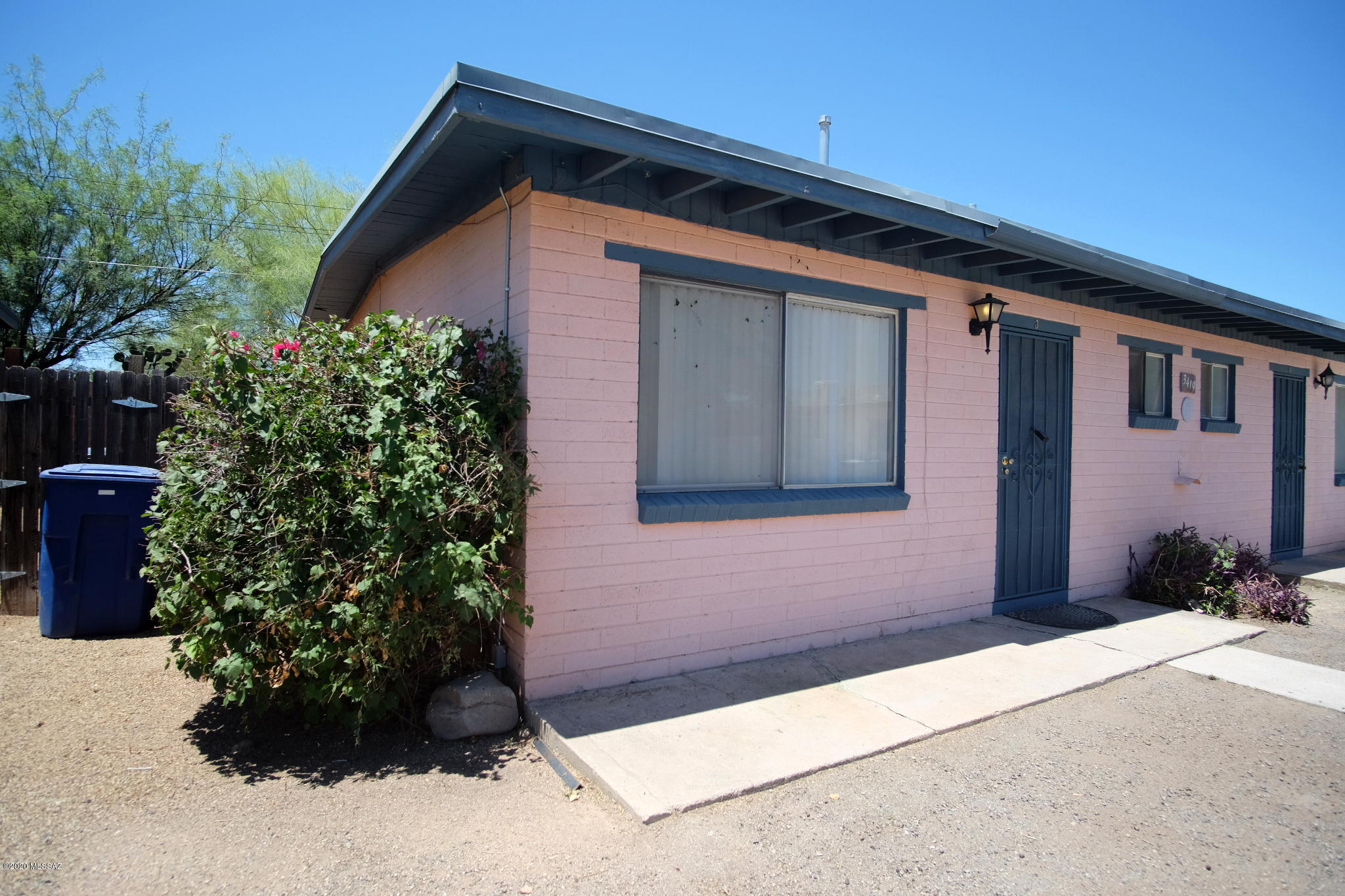 Fully occupied 4Plex with 4x 1 br/1ba 600sf units. Evap cooling maintained by the cooler guy, forced air gas heating. #3 - Fresh full interior paint, new faucets, new vinyl plank flooring in 2 rooms in 2020. Units have solid rental history with $27,240 Gross 2019 actual, 10.3% CAP rate based on gross rent and list price. Utilities $3240 (includes meter for parking lot lights), taxes $1460, management fees $2179 for 2019. Total of 10 units for sale with 3 Tax IDs and 3 MLS listings. 1 owner has AZ Realt Estate License.