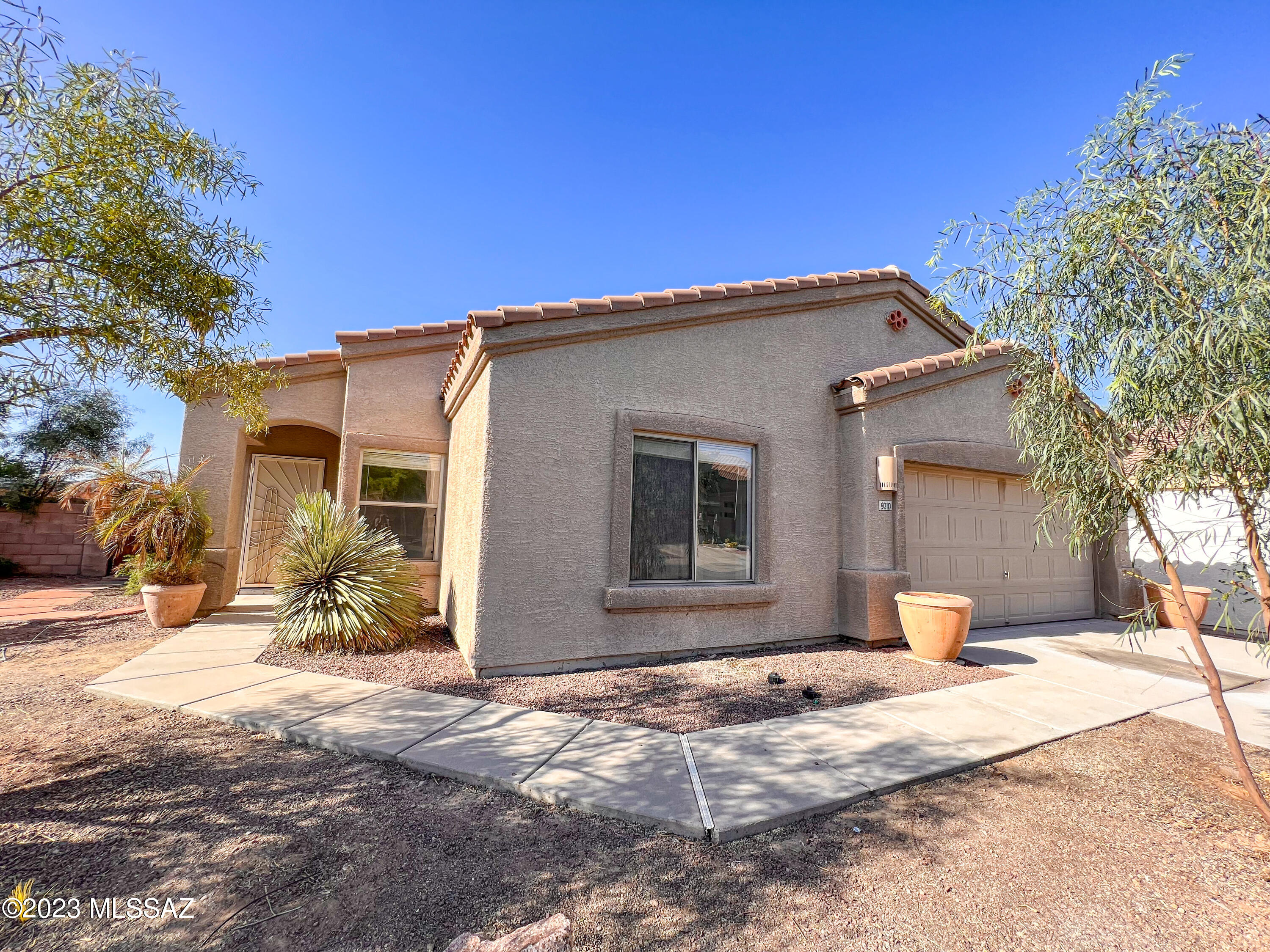 Take a break from the heat in this nice and cool home! New a/c just installed with a 10 year warranty! Fresh paint and new carpet in main living and bedrooms! This house sits in a small, quiet community and has the perfect amount of outdoor yard space to enjoy! High ceilings and lots of natural light throughout.  New toilets in both bathrooms. Conveniently located near schools, shopping, bus line, grocery, parks & more!
