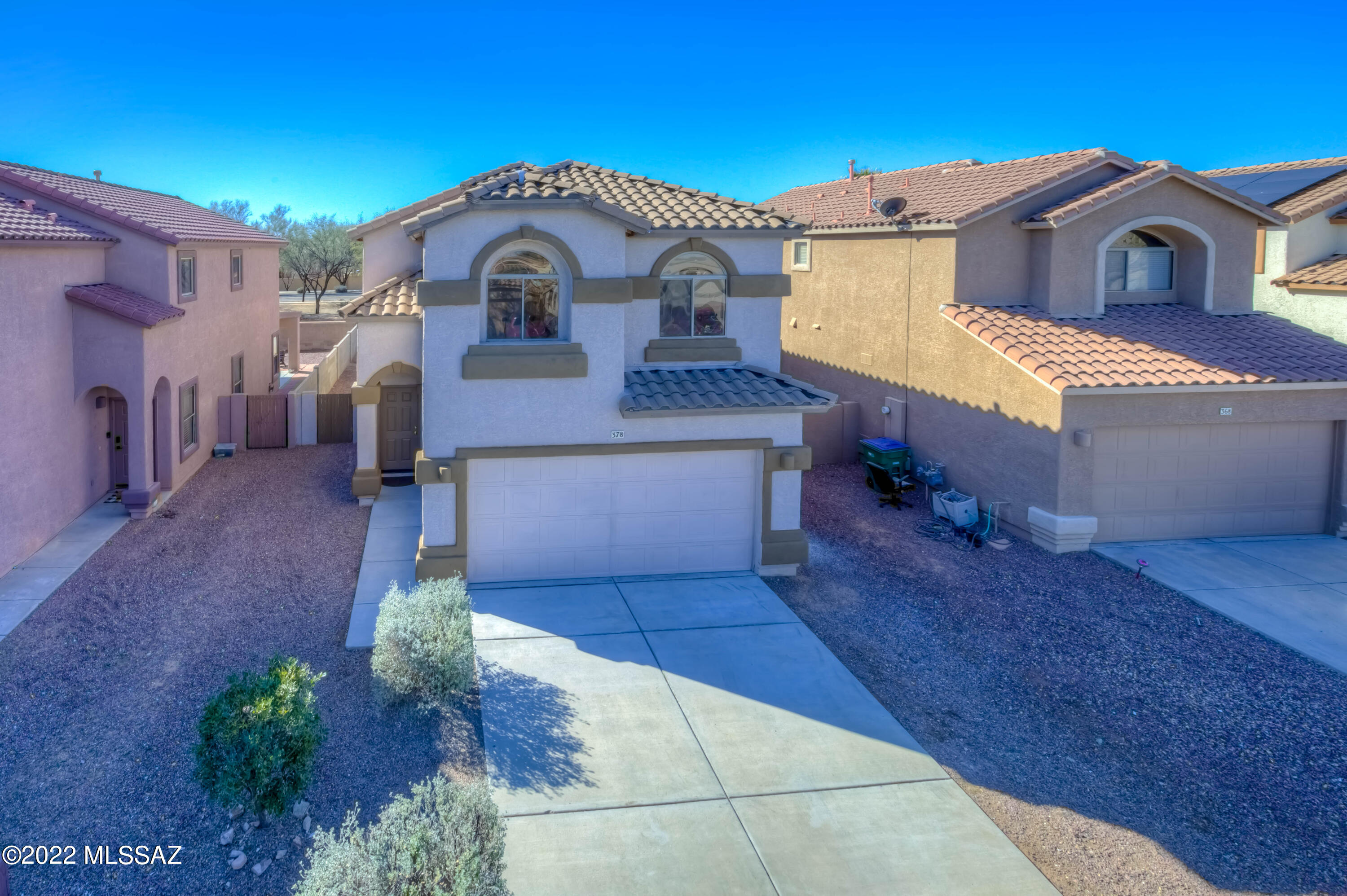 Gorgeous home in the desired Rancho Sahuarita Neighborhood! Walk into your spacious living room and find high ceilings, a decorative nook and a bonus space that can be dining, an office, sitting area, use your imagination! Past the living room is an adorable kitchen complete with breakfast bar & nook, pantry, and all appliances stay! There is also a bonus area that could be a dining area or family room! Upstairs there are 3 perfectly sized bedrooms and a loft with plenty of space for a game room, another living area or office! Master suite has a private bath with shower/tub combo, double closet and sinks!! Outside you will find a low care yard with a covered patio, perfect for BBQ and entertaining! Home is freshly painted, NEW flooring throughout and NEW AC condenser! Make this your new home today!

"When you live in Rancho Sahuarita, you belong to a community with access to three pools including one of the region's largest private splash parks, eleven parks, trails and paths for walking and cycling, and Club Rancho Sahuarita, our resort-style recreation center for the whole family. You're invited to more than 200 events every year, plus free fitness and exercise classes at Club Rancho Sahuarita."

https://ranchosahuarita.com/lifestyle/