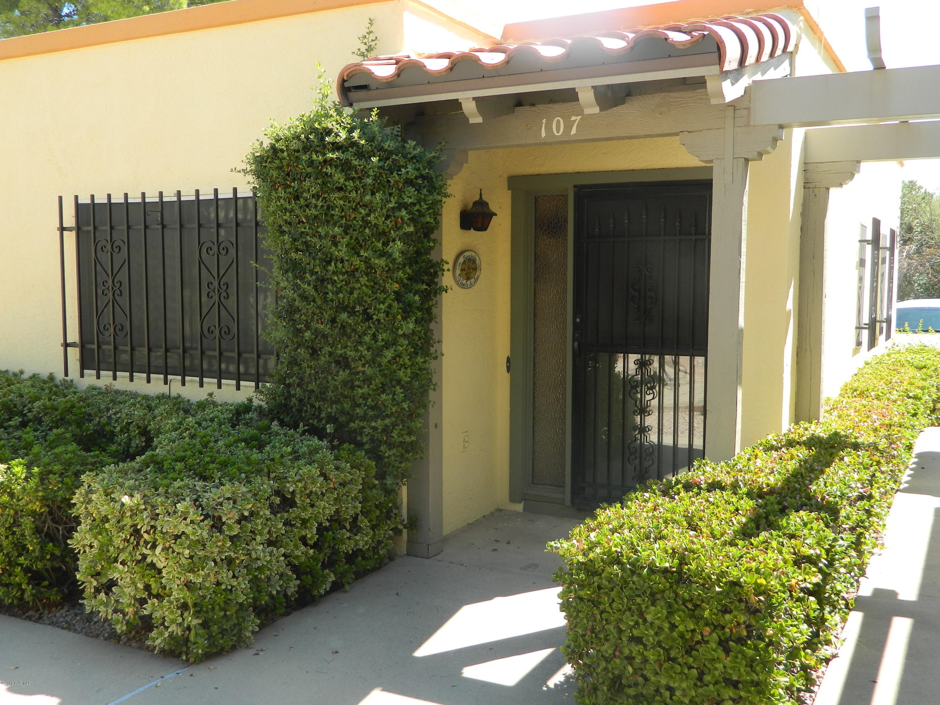 Wonderful End Unit that is Completely Furnished. Tile Floors throughout. South West Paint Colors. Sleeper Sofa LR. Skylights. Water Heater Replaced 2013. Bath Tub redone. W/D, Range, and Solar Screens Replaced. Refrigerator is New. Great Clubhouse.