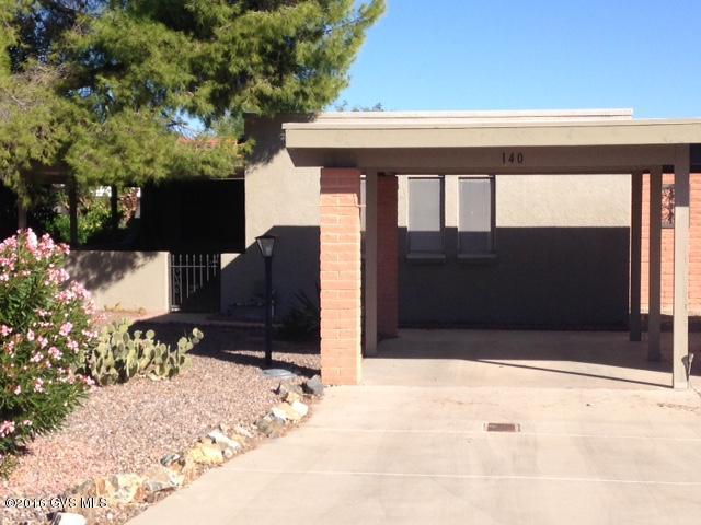 Charming 2 bed/2 bath with permitted Arizona Room and Storage Room. Arizona Room has heating and cooling so you can use this room all year long. All tile floors, remodeled kitchen with black appliances and newer stacked washer and dryer. Nice mountain views from back patio.