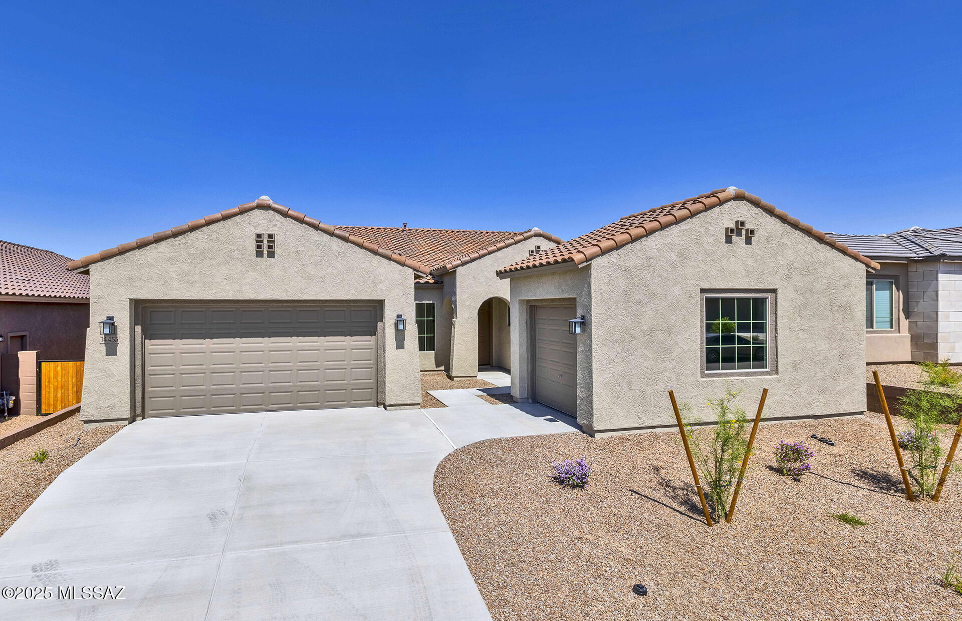 Move-in ready by April 2025. Stunning Salerno open floor plan featuring a chef's kitchen, designer upgrades, and a spacious 3-car garage. Nestled on a sought-after homesite—act fast.