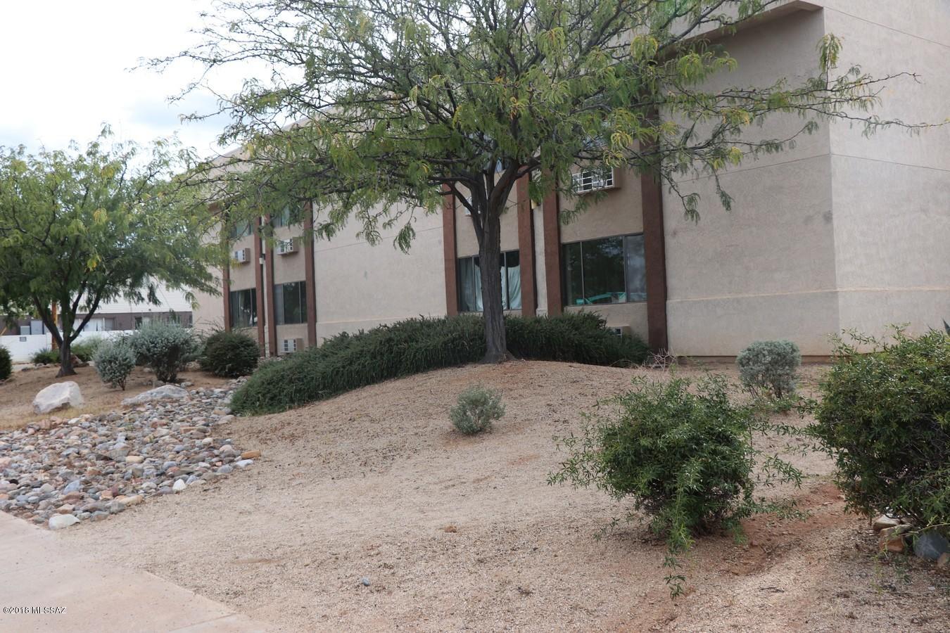 Unique opportunity to own at  56 unit 
apartment building  Plus a 2br house  with manager office .  There is a recreation 
and and Pool .  5 buildings on approximate acre lot . Located in scenic Sierra Vista with  mountain views and mild climate.