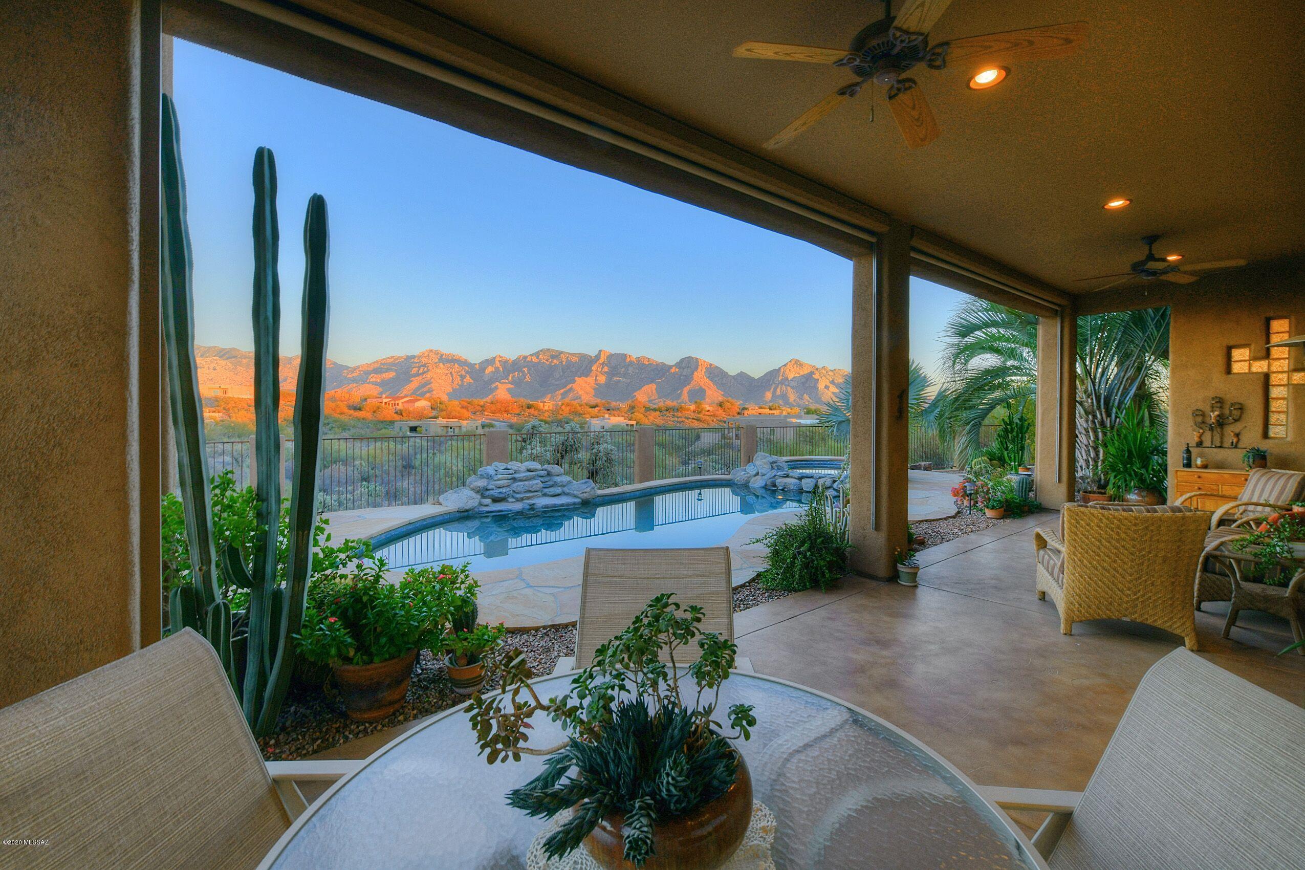 BUYERS, YOUR SEARCH HAS ENDED! If you are looking for envious VIEWS, in a IMMACULATELY MAINTAINED home, w/ open great room concept, cozy earth tone colors, gas f/p,  gourmet kitchen w/granite counters, custom cabinets, 3BD with their own BA's, an inviting solar heated pool/spa/waterfall and an oversized 3 car garage with storage all on a .93 lot... THEN, save time and energy and come see this house FIRST!!! You will NOT be disappointed!!