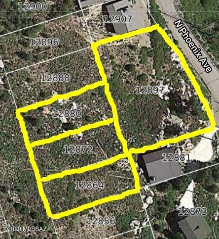 What an opportunity to build your custom home in Mt. Lemmon.  Located within walking distance to General Store, Sawmill Restaurant, and Cookie House.  Taxes and acres is a combination of 4 parcels as seen in the photo.