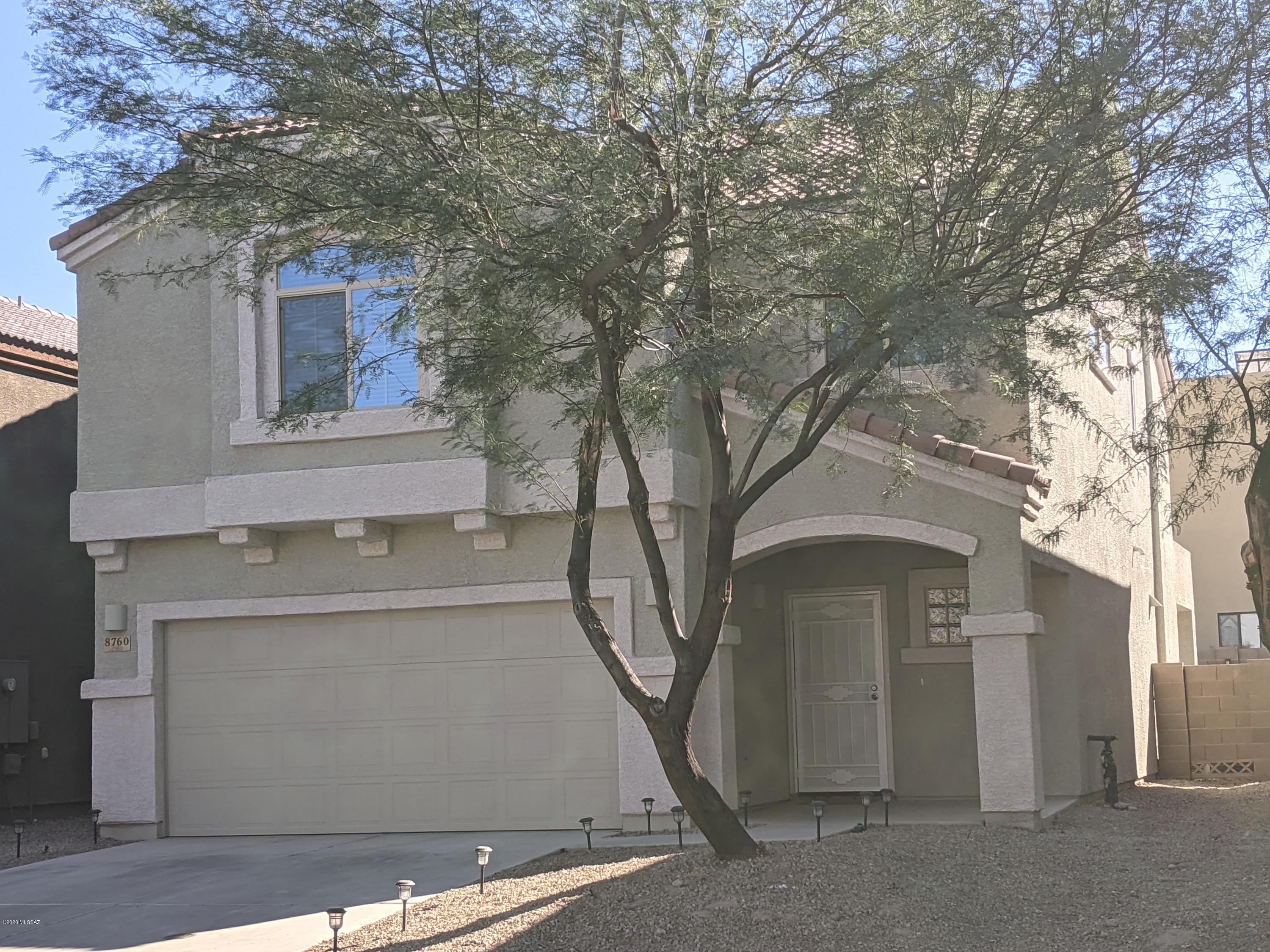 In the prestigious gated community of The Pines Phase II.  Gorgeous two story, four bedroom, three bath home with an upstairs loft and very low maintenance, well-manicured yard.  Community Pool.  No pets