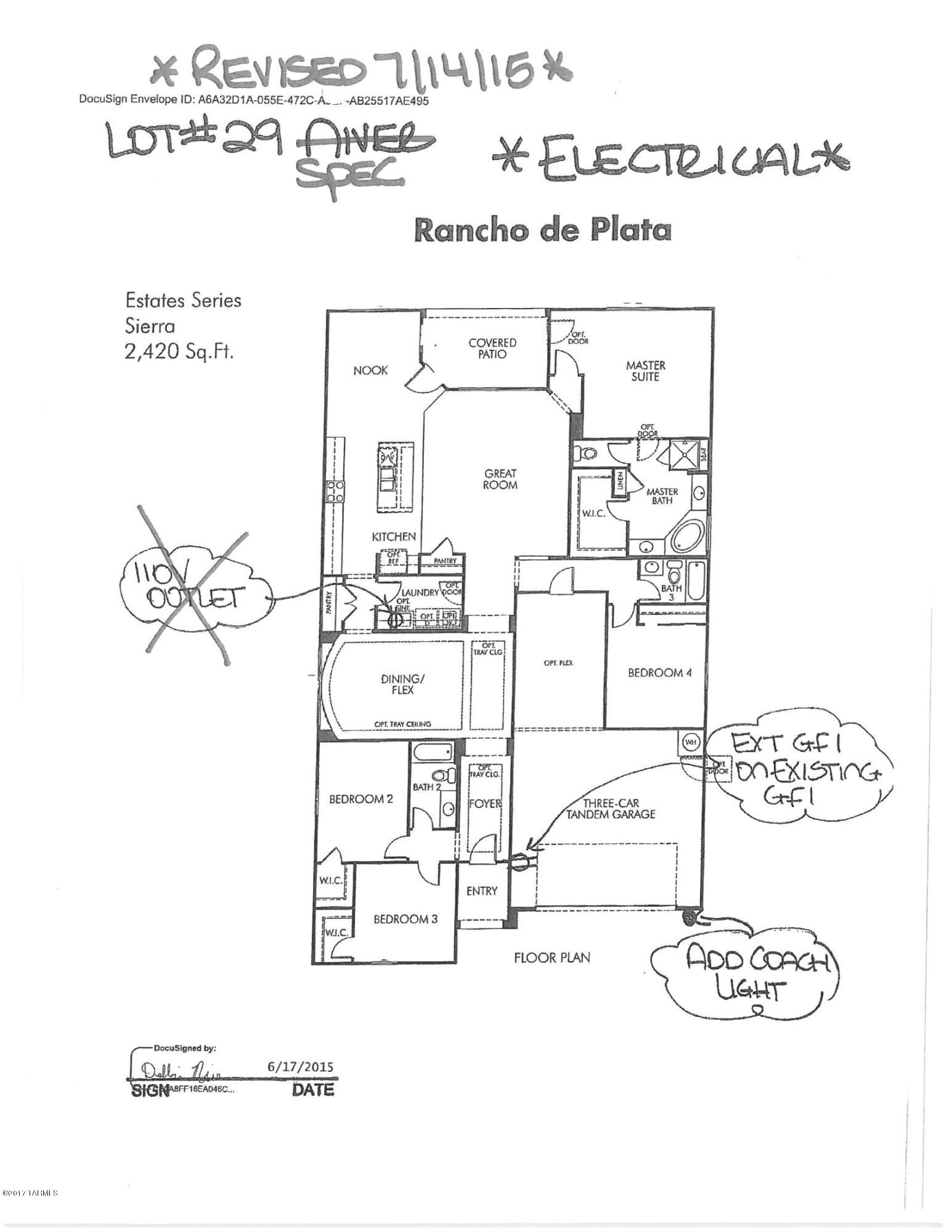 Rancho De Plata SQ20132830156 - Residential