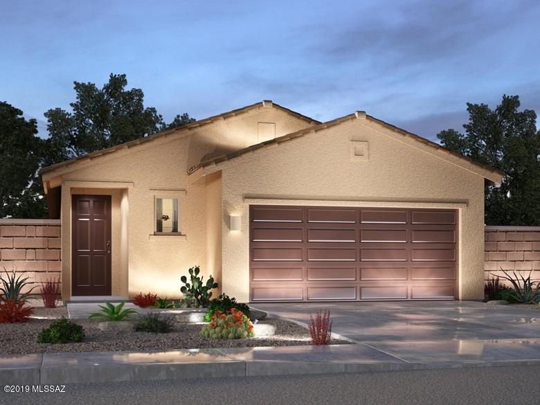 Brand NEW energy-efficient home ready Oct-Nov 2019! Fairfield Maple Rye cabinets, Kona Cream granite countertops, and light beige carpet with 13'' X 13'' Toledo Beige tile in our Inspire A pkg. Enter this single-story home through the foyer to a beautiful open floor plan. The spacious kitchen and dining adjoins the great room and makes for easy entertaining. Step out onto the covered patio to enjoy the beautiful desert. Love living at Madera with the sport courts,
swimming pool, parks and playground. Known for their energy-efficient features, our homes help you live a healthier and quieter lifestyle while saving
thousands on energy bills.