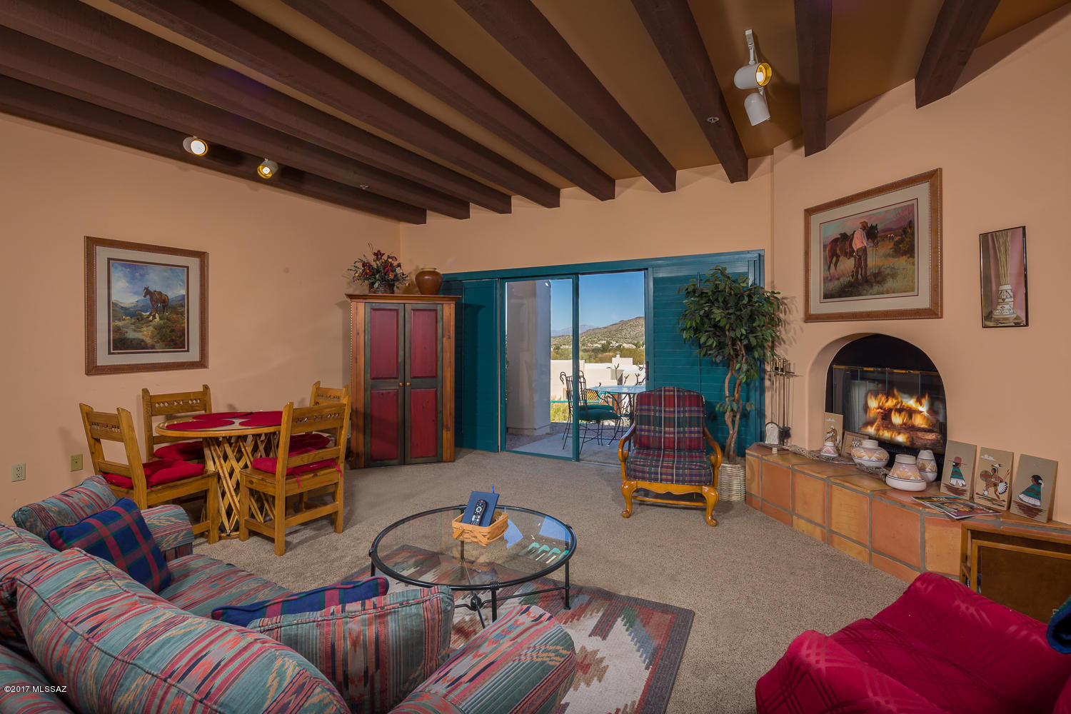 Enjoy the colorful settings and city views from this Southwestern Casita. This home is located in the heart of the Sonoran Desert. Living is easy in this impressive and spacious residence. This home offers a separate suite and private bath for guests. Imagine all the possibilities living in this home. Walk into high vaulted ceilings and a warm and inviting living room with a fireplace. Enjoy privacy as this home offers a split floorplan. Prime location in Starr Pass! Don’t miss this great home. Great for investors too!