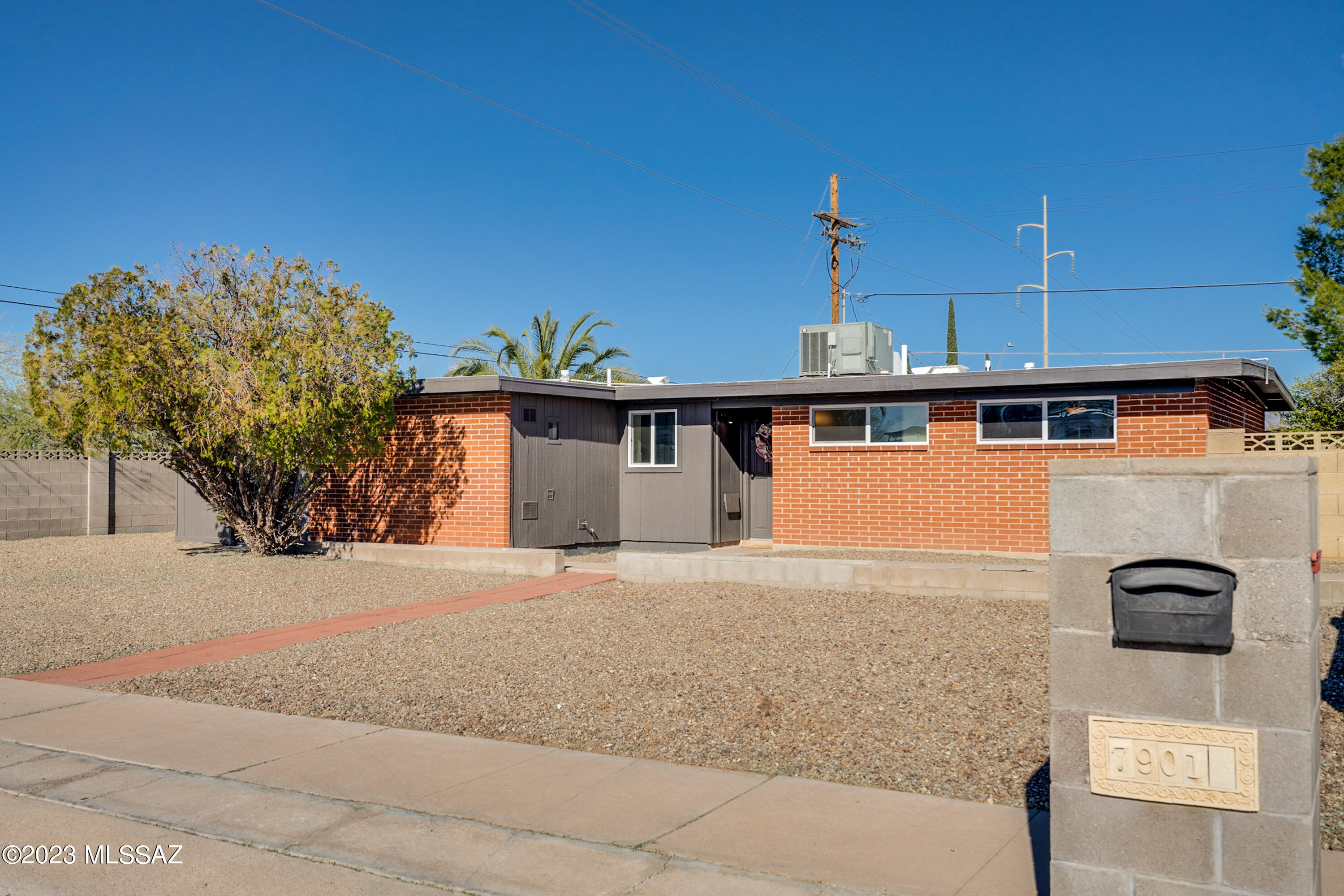 Nestled in the scenic east side of Tucson, this charming corner lot, single story home presents an exceptional opportunity for a range of potential owners. With 4 bedrooms, including one with a separate entry, it's perfect for multigenerational living or hosting guests. This feature also lends the property to be an ideal Airbnb or VRBO choice, especially with the lack of HOA restrictions. The location of this home is one of its most attractive aspects. Situated close to the splendors of Tucson, it offers easy access to Sabino Canyon, a hiker's paradise, and is in close proximity to popular golf courses, shopping malls, along with a diverse array of restaurants. The University of Arizona is conveniently nearby, adding to the appeal for those connected to the academic community. Moreover, the presence of schools and parks in the vicinity makes this a desirable neighborhood for families.
Priced under $300,000, this home is a budget-friendly option that doesn't compromise on quality or amenities. The interior boasts gorgeous tile flooring, new windows and beautifully renovated bathrooms, blending practicality with modern aesthetics. The large backyard is an oasis of entertainment possibilities, featuring a fun putting green and a sizeable storage shed, perfect for outdoor hobbies or extra storage needs.
A great opportunity in Tucson awaits you! This home is ideally suited for families, investors seeking rental properties, or anyone looking to capitalize on the thriving rental market. With its blend of comfort, style, and unbeatable location, and NO HOA, this property is a gem in the heart of Tucson.