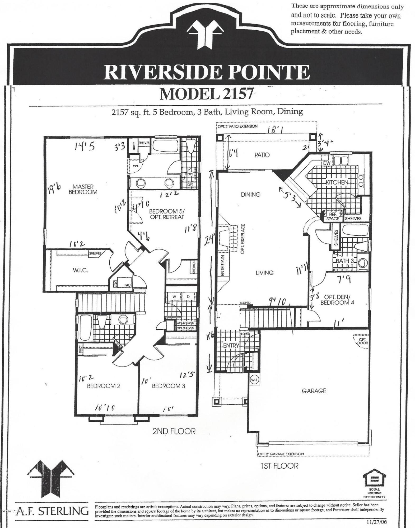 Riverside Crossing (1-133) - Residential