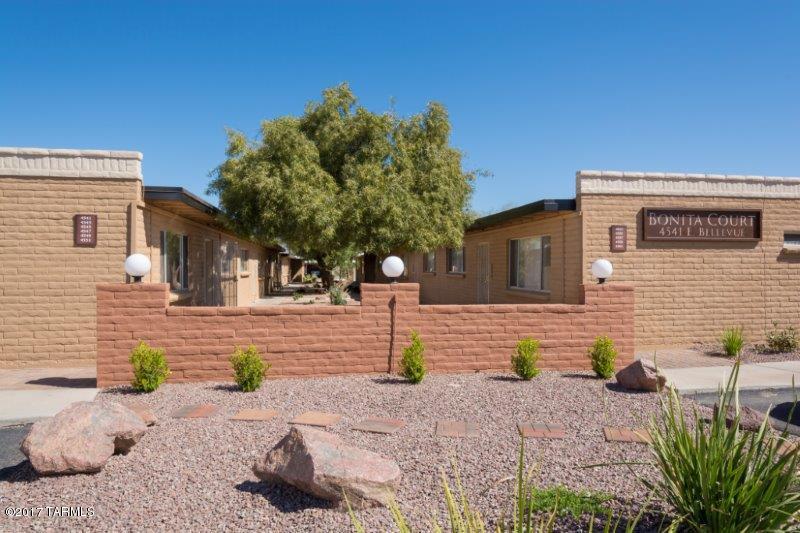The Bonita Court complex with its mature vegetation, masonry construction, fenced in pool, individual covered parking, individual storage units and fenced yards along with a laundry facility and asphalt drive all around boasts pride of ownership from the moment you arrive.   There are 11 2Br/2Ba units (10 of which are 1,000+ SF each and 1 is 1400+ SF).  All units have been well maintained and one is totally remodeled.   Most units have newer A/C.  Terrific central location and great atmosphere for tenants.   Expenses are actual, rent proforma.   Rent rolls and balance sheets available.