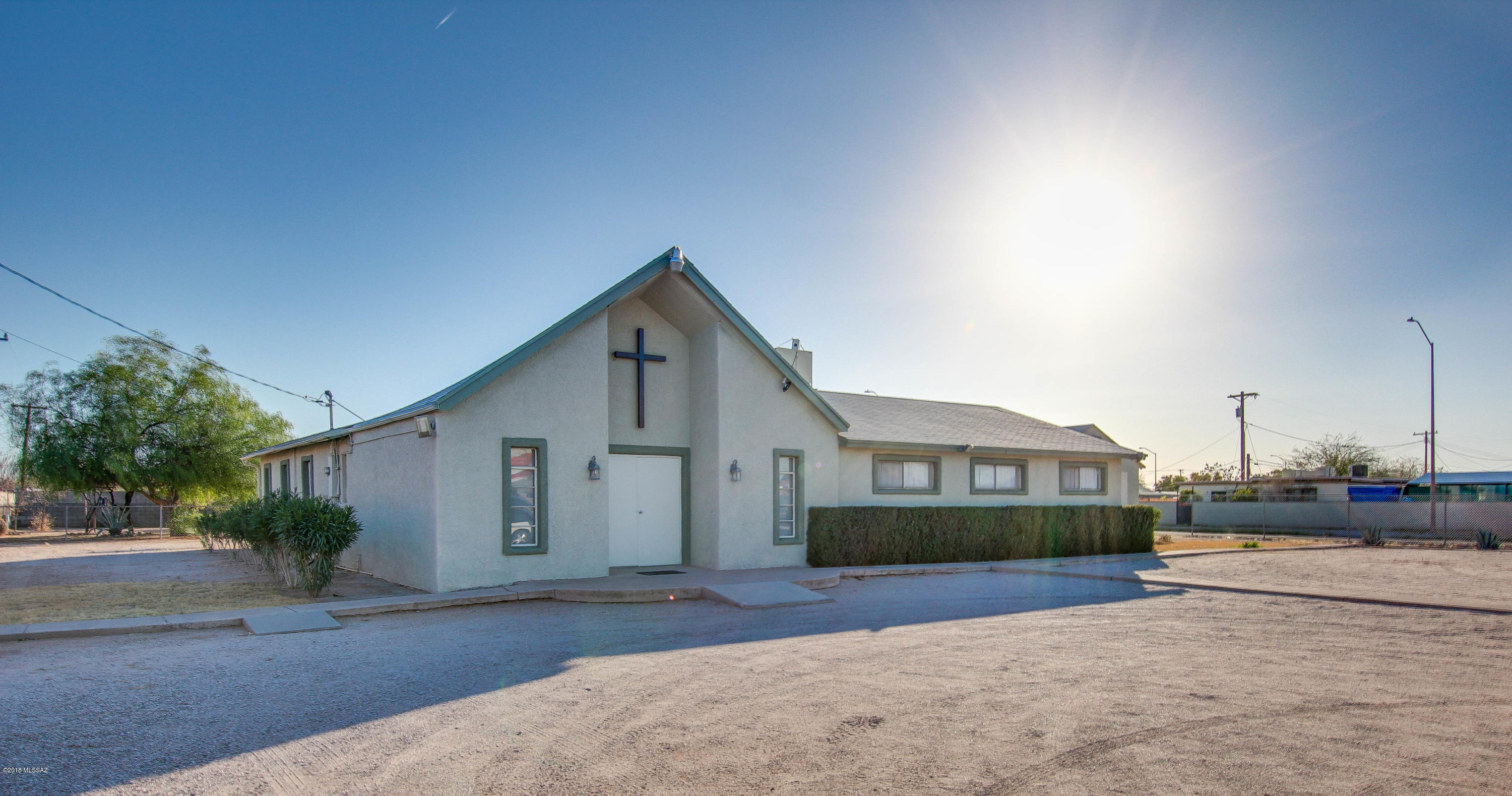 Beautiful, clean and well maintained church with many possibilities. Building is 4697 sqft and comprised of two lots(tax code 137-05-1530 and 137-05-1540 included in lot square footage & price). Keep as an existing church but may also be converted to office space, daycare center etc.. Features: sanctuary, baptismal, office, restrooms, large kitchen/dining room, classrooms, music room and nursery. Resting on a large lot with Ample parking. A must see.
