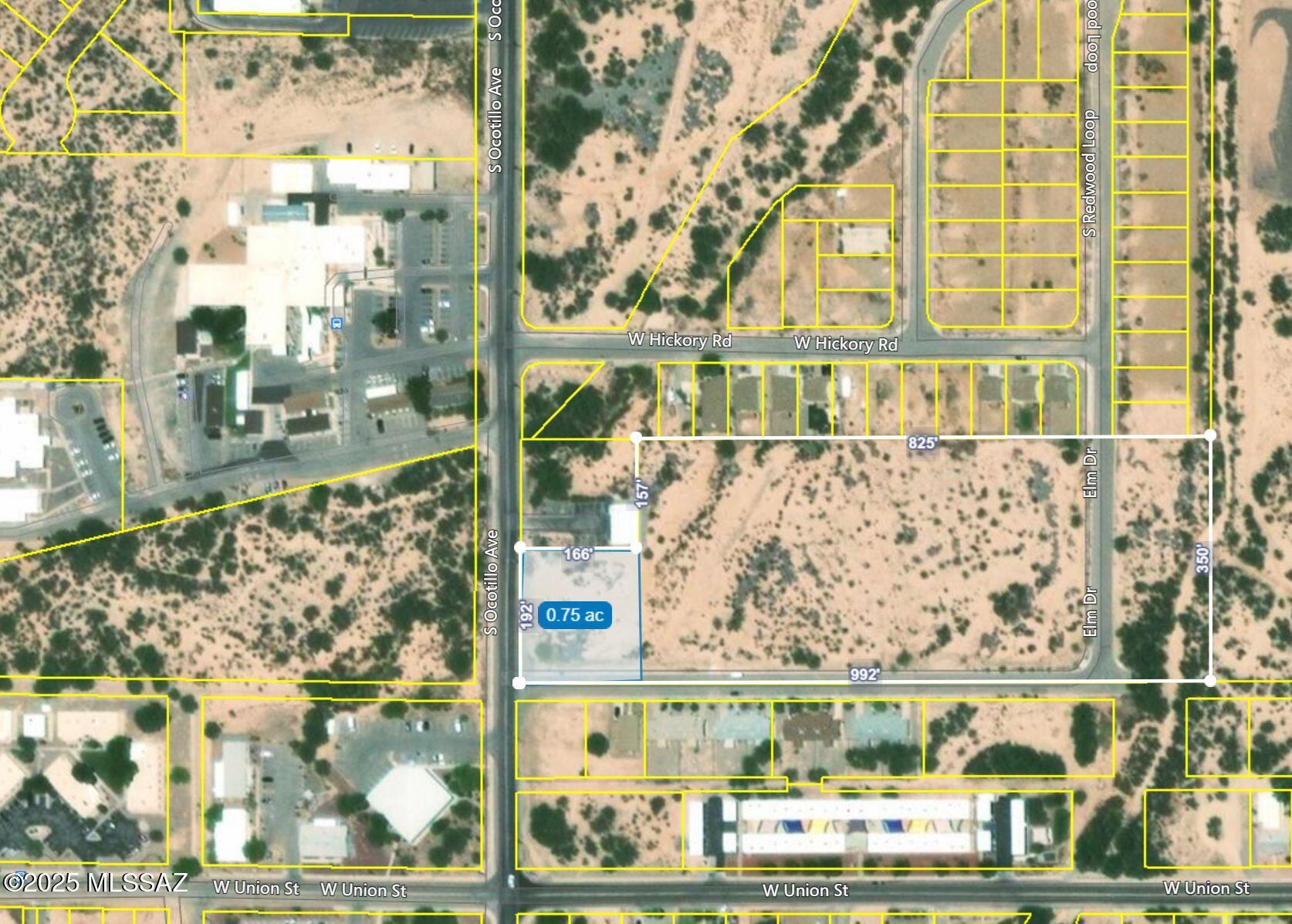 .74 Acres. Great corner location in the heart of Benson, across the street from the Benson Hospital and walking distance to Safeway center and Benson school district.
Portion of parcel 123-20-004C.