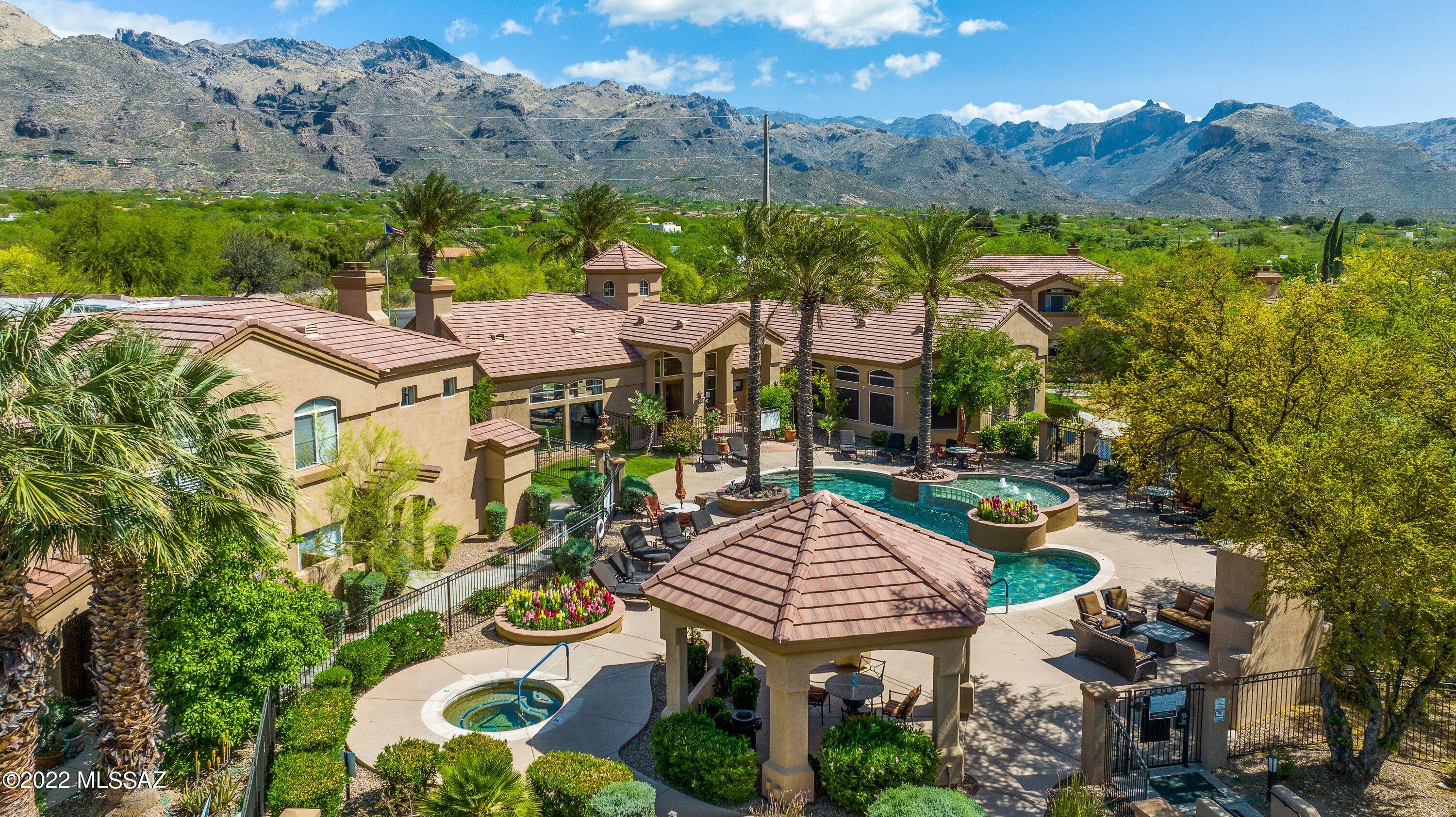 This beautiful, fully furnished 1BD/1BA condo is located in the popular Pinnacle Canyon condominiums. Gated community.  Washer/dryer included. Resort-like community offers heated pool, spa and fitness center.  Ideal Foothills location near Sabino Canyon, restaurants, shopping and much more!    Does not include utilities.