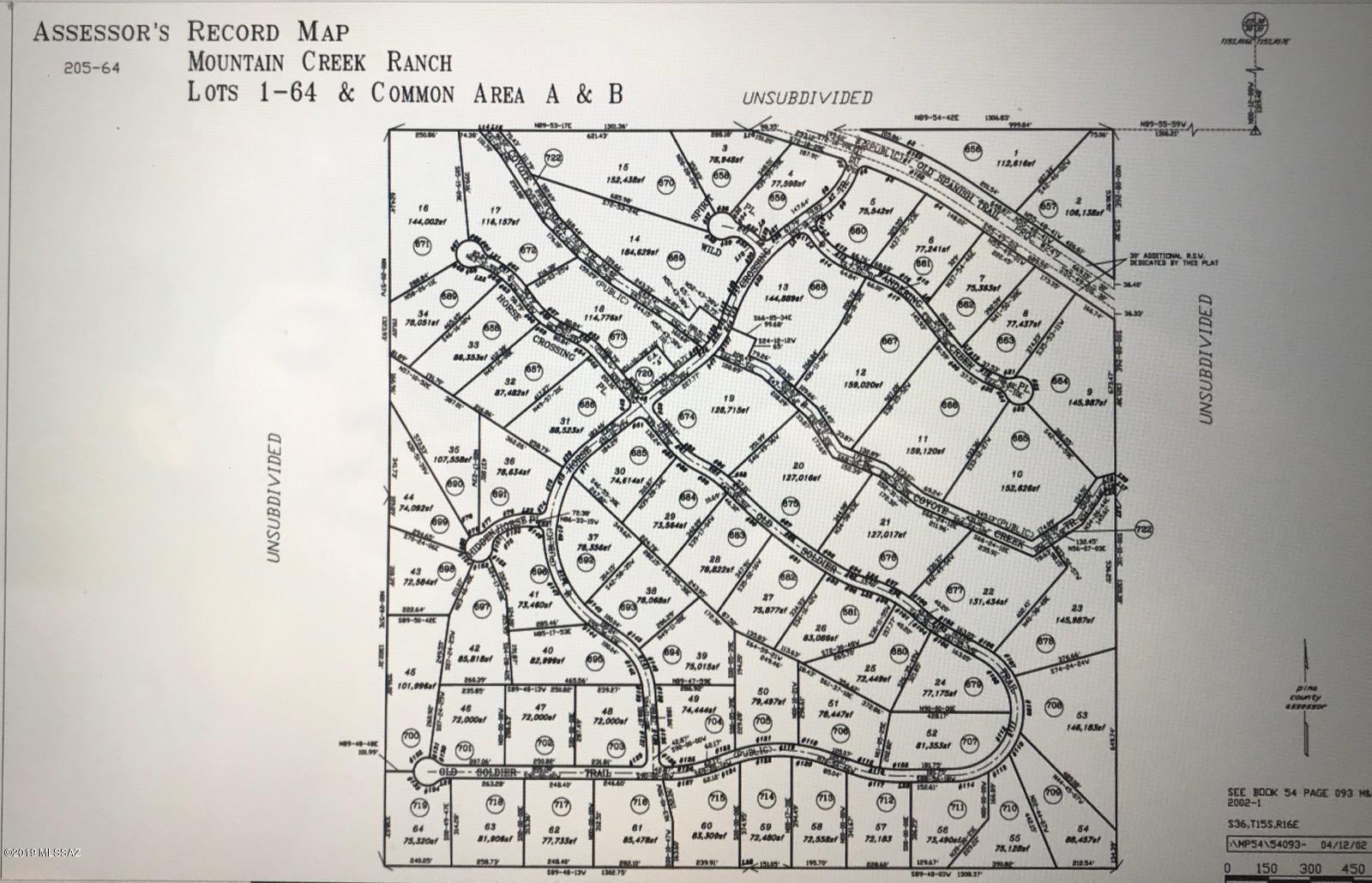 Mountain Creek Ranch (1-64) - Land