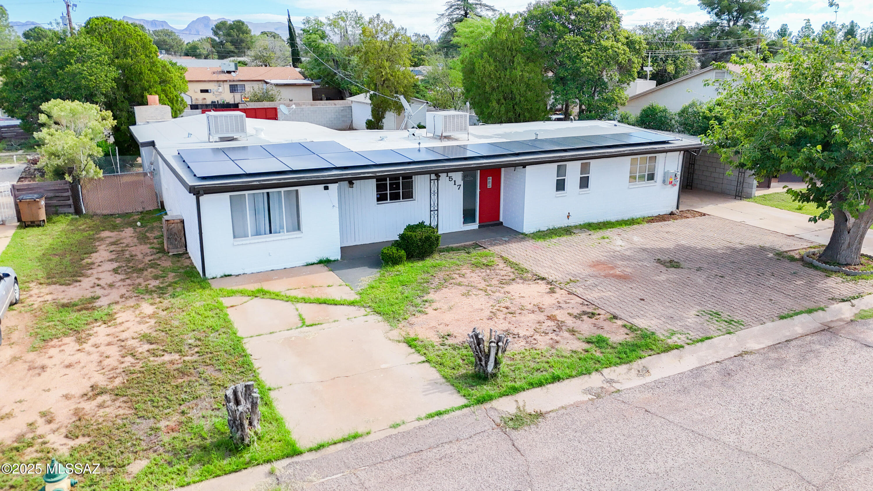 Unique property!! Huge lot with guest unit. Main house features 3 bedroom 2-bathroom with mother-in-law suite with its own entry, kitchen, bathroom. DON'T MISS OUT on this great property!!