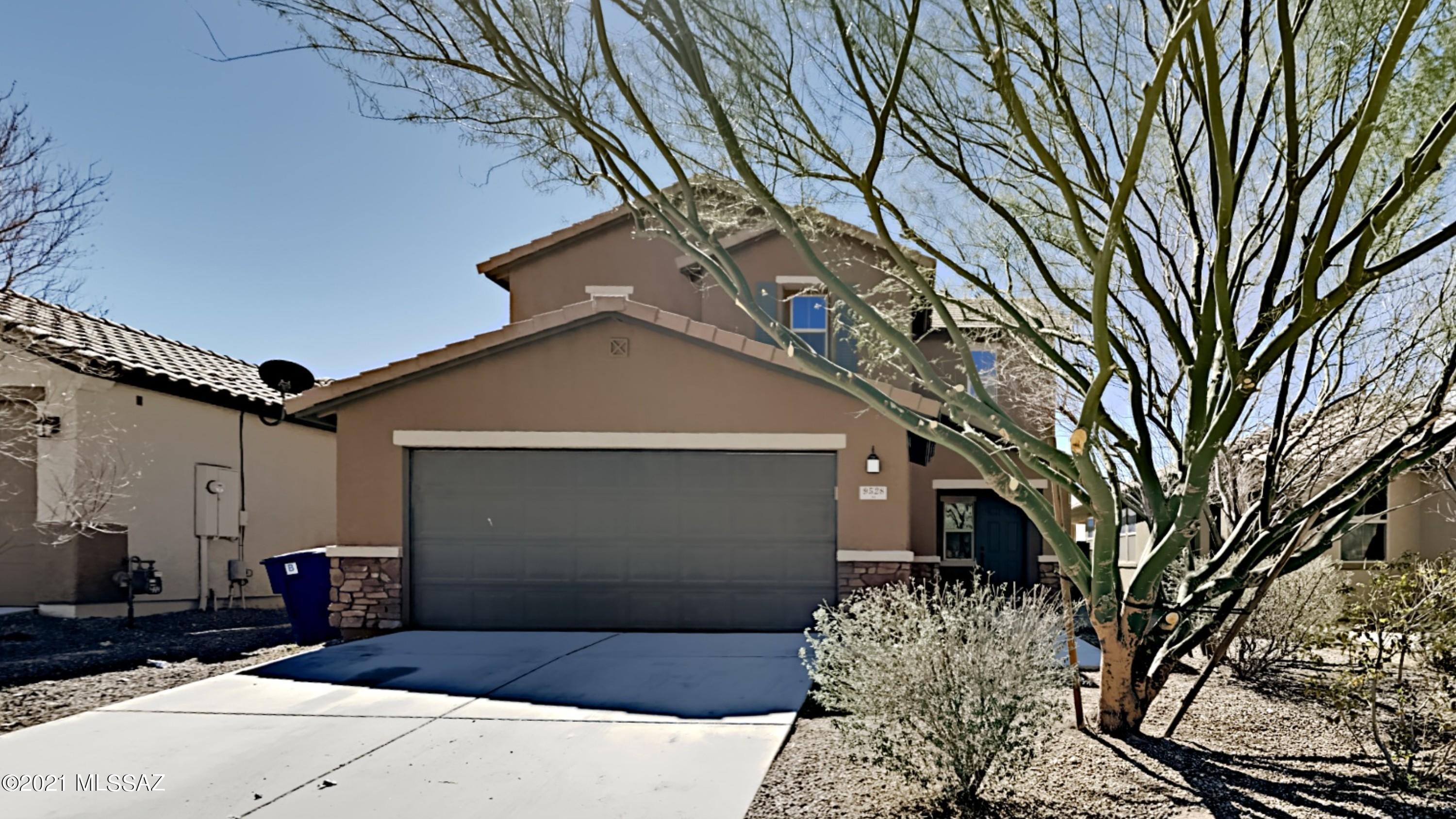 Don't miss this single story home in Mountain Vail Estates!  This home has been refreshed with new interior paint and new carpet.  The kitchen features ample cabinet and counter space and stainless steel appliances.  One bedroom and full bathroom on the main floor, great for guests.  Additional bedrooms, full bathrooms, and a loft located on the second floor.  The primary bedroom has an ensuite bathroom with dual sinks and a walk in closet.  The backyard has a covered patio, artificial grass, and a firepit.  Vacant and ready for viewing, come see!