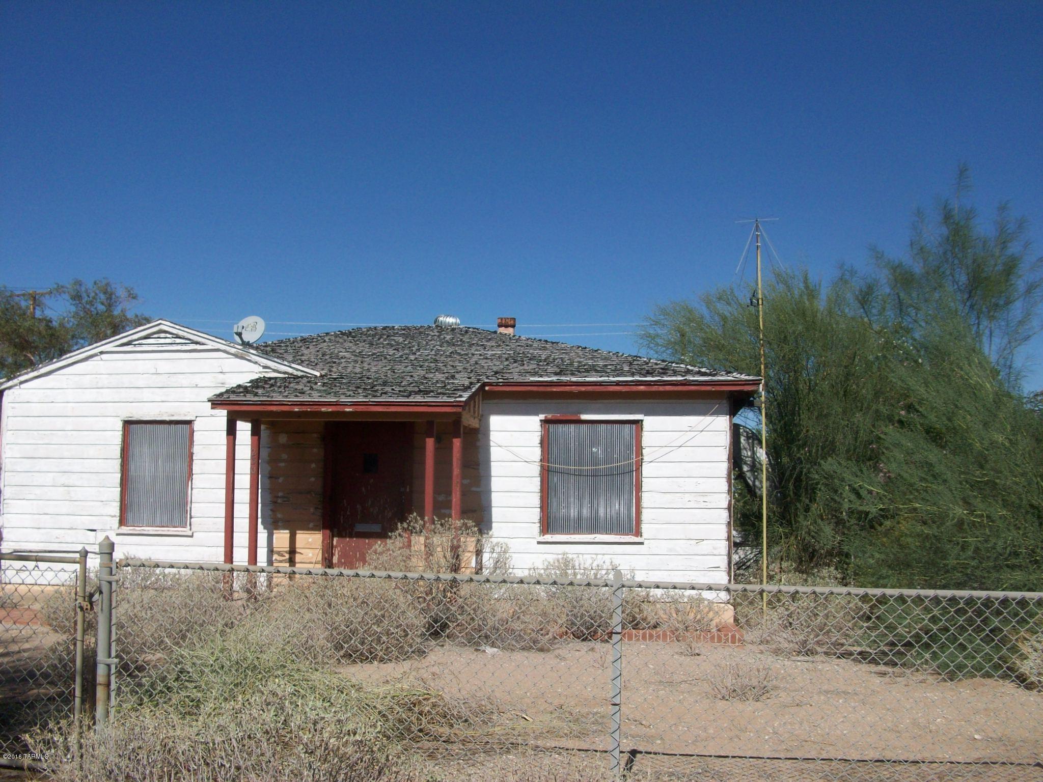 Nice original 1949 bungalow in central Ajo - Needs a little work but, the price reflects that - Great location - diamond in the rough