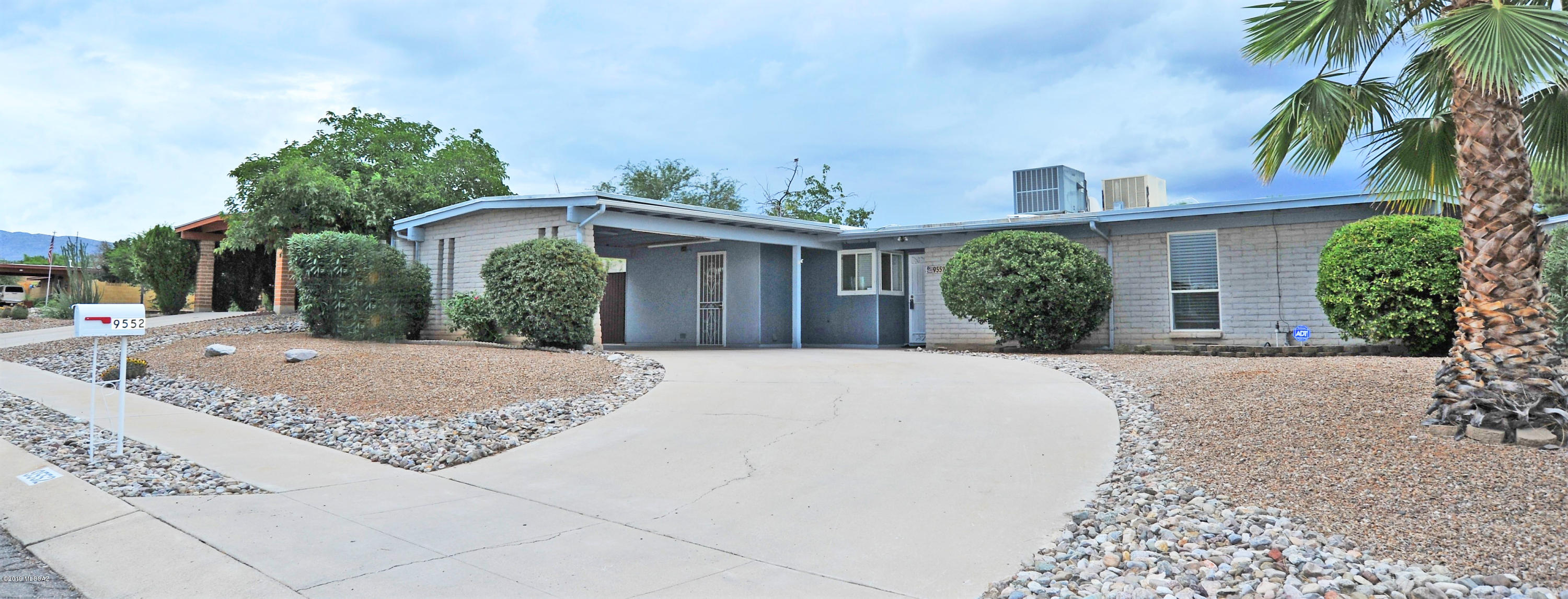 Quaint 4 bedroom, 2 bath on the east side with a pool!  Fresh interior paint throughout, fireplace, new rain gutters, tile/grout just cleaned, extended patio, and new rock laid in the backyard.  Great little home just minutes form DM Air Force Base.  Close to Old Spanish Trail shopping and dining, plus East side hiking and biking amenities.  Sparkling in ground-pool, storage shed, and great backyard for entertaining guests.  Seller offering a 210 Home Buyer Warranty as well.  Come see it now !!