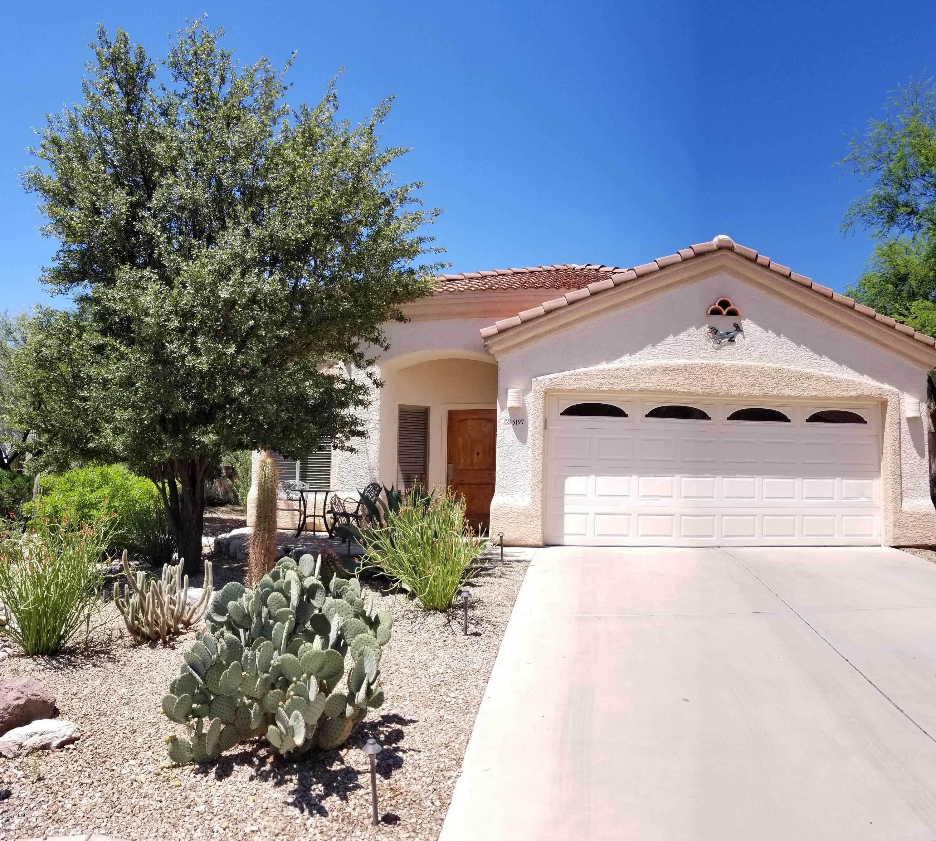 One-of-a-kind modern design and European feel 3BD/2BA home with scored concrete floors throughout and a unique touch sure to impress and delight anyone! Living room has an incredible built-in couch. Kitchen features butcher block and stainless steel professional prep counters incl. fridge, Viking oven, micro, and dishwasher and a peninsula space with breakfast bar overlooks the living room with built-in bookcase/desk. Spacious master bedroom and large bathroom with updated vanity and glass-enclosed shower and separate tub. Professionally landscaped yard backs to wash and has lovely mountain views. Pets subject to approval. Sec. Dep $1740 **RENTAL RATES REFLECT A $65 CONCESSION FOR TENANT'S AGREEMENT TO CHANGE HVAC FILTERS MONTHLY. RENTAL RATES ARE $65/MO HIGHER THAN STATED W/O CONCESSION** 2 TVs included and backyard fountain are all as-is. Tenant responsible for maintaining salt in water softener. Washer/Dryer included. Landscape service included