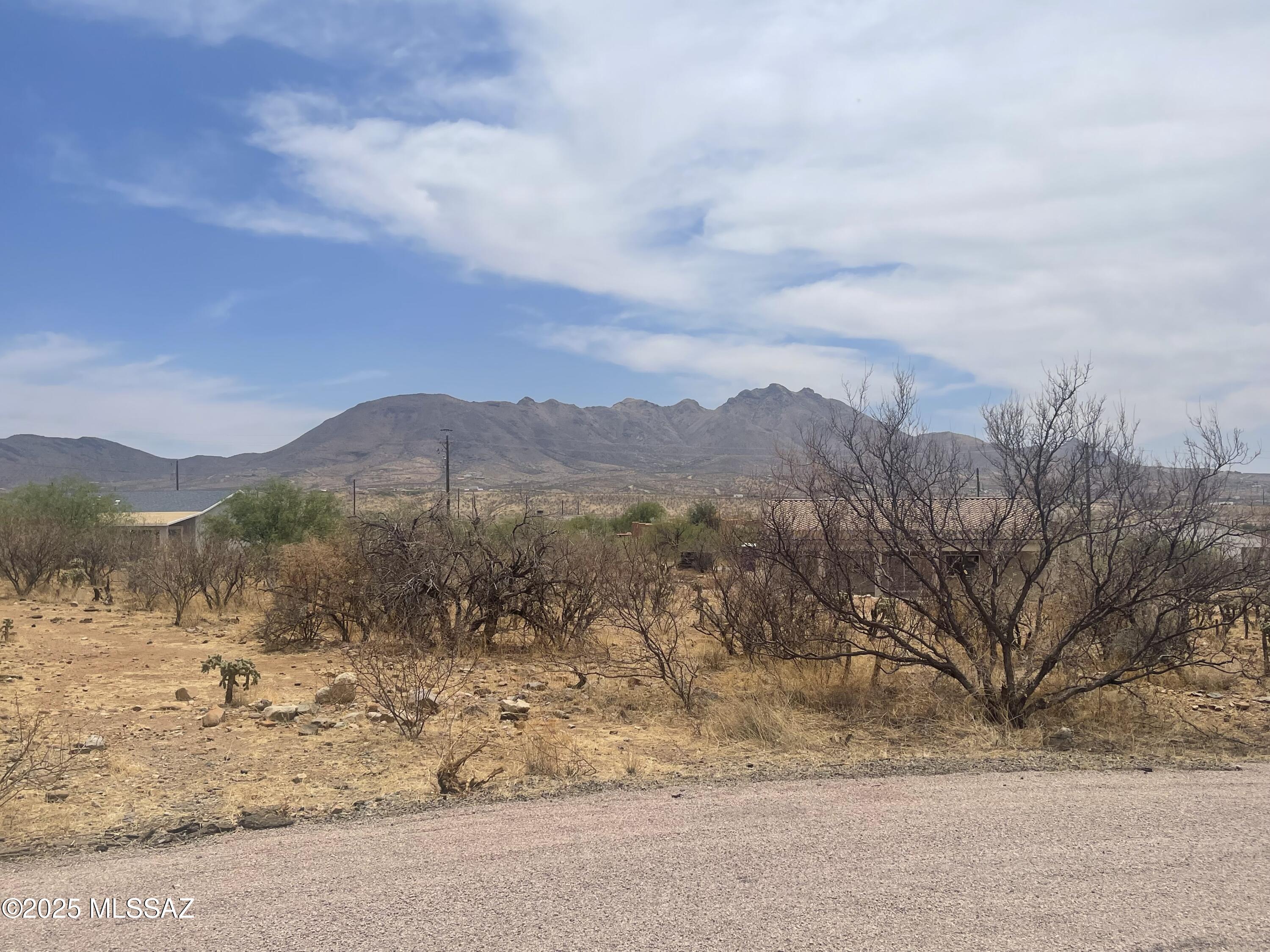 Build your home on this centrally located lot near Pendleton Drive.   This Rio Rico property has .34 acre of land.  Great views of the nearby mountains.   North/south exposure and on a paved road.   Easy access to the freeway.   Close to shopping areas, restaurants, and schools.